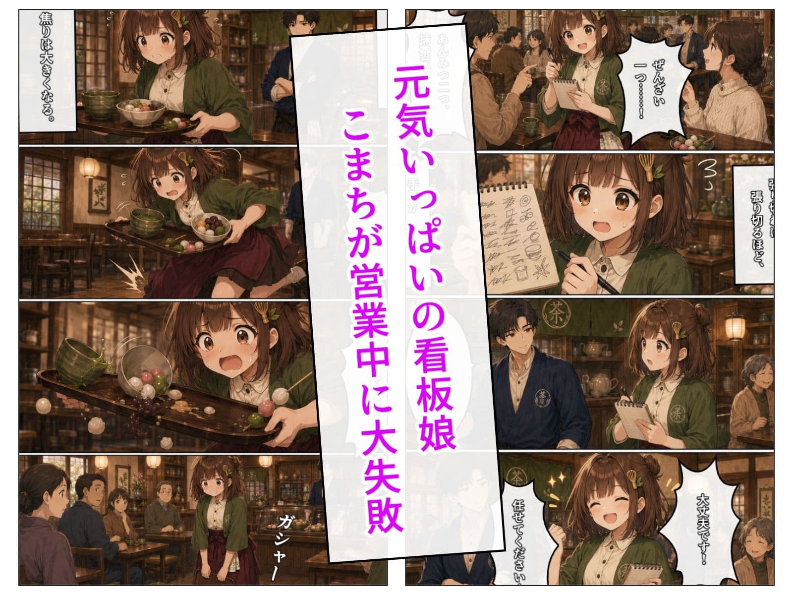 茶々原こまちの甘くない一日 サンプル 2