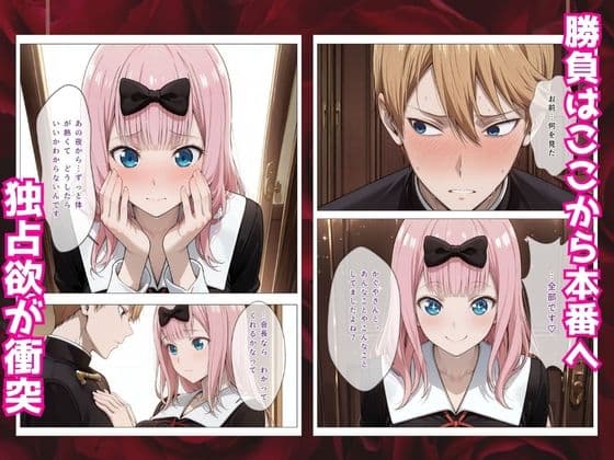 かぐや様はイカせたい2〜嫉妬まみれの3P頭脳戦〜本編フルカラー サンプル 3