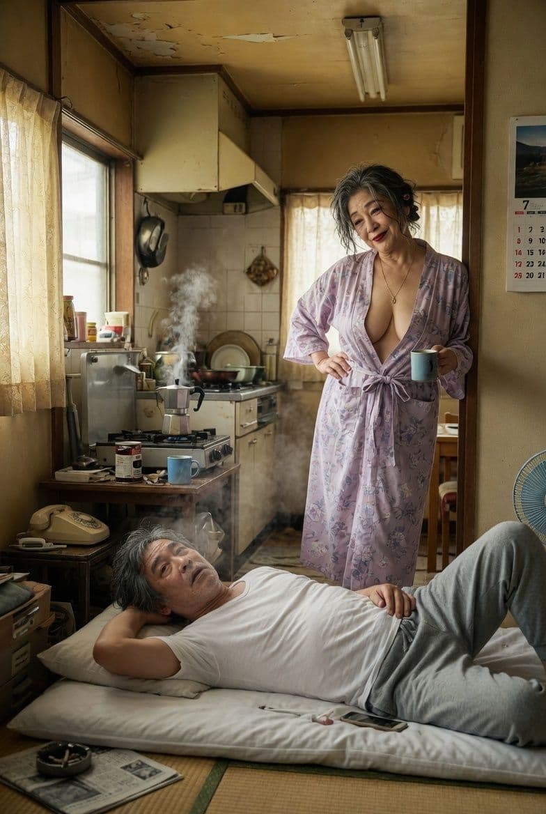 妙子（タエコ）と弘（ヒロム） 11 ー75歳タエコの熟れた欲情ー 〜六十路ヒロムと濃厚に交わる一夜〜 サンプル 2