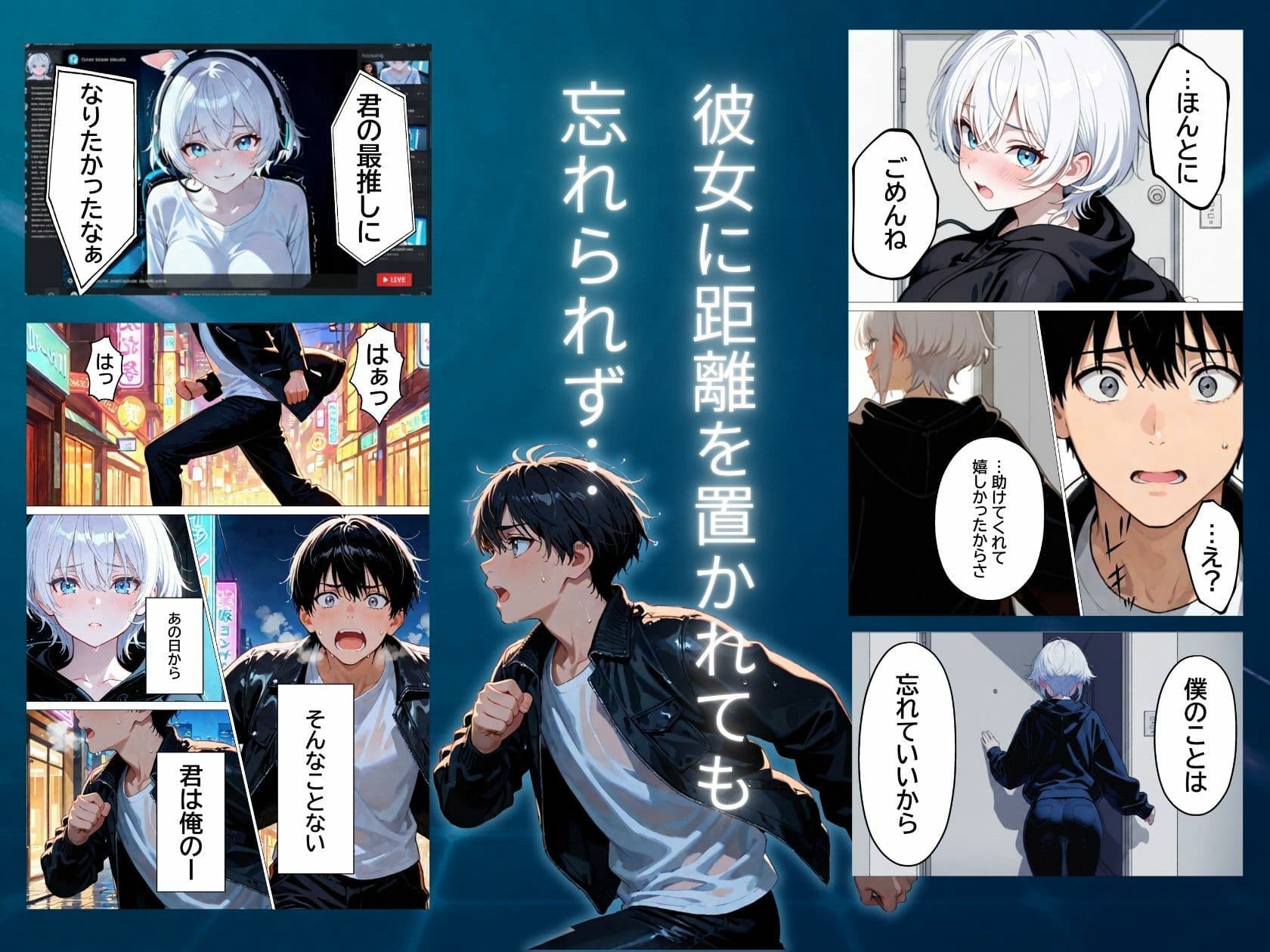 推しじゃない巨乳Vtuberに嫉妬されて朝まで騎乗位で犯●れたら、俺は恋に落ちてしまった サンプル 6