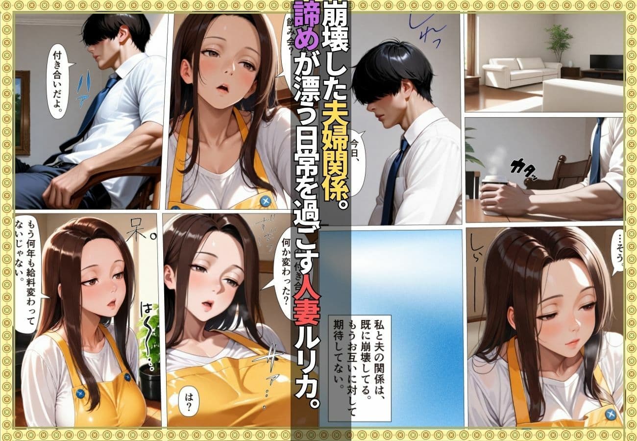 SEXレス人妻がSEX依存症に堕ちるまで 〜風俗入店→AVデビューで快楽の虜に〜【漫画】【顔射】【リフレ】【154p】 サンプル 1