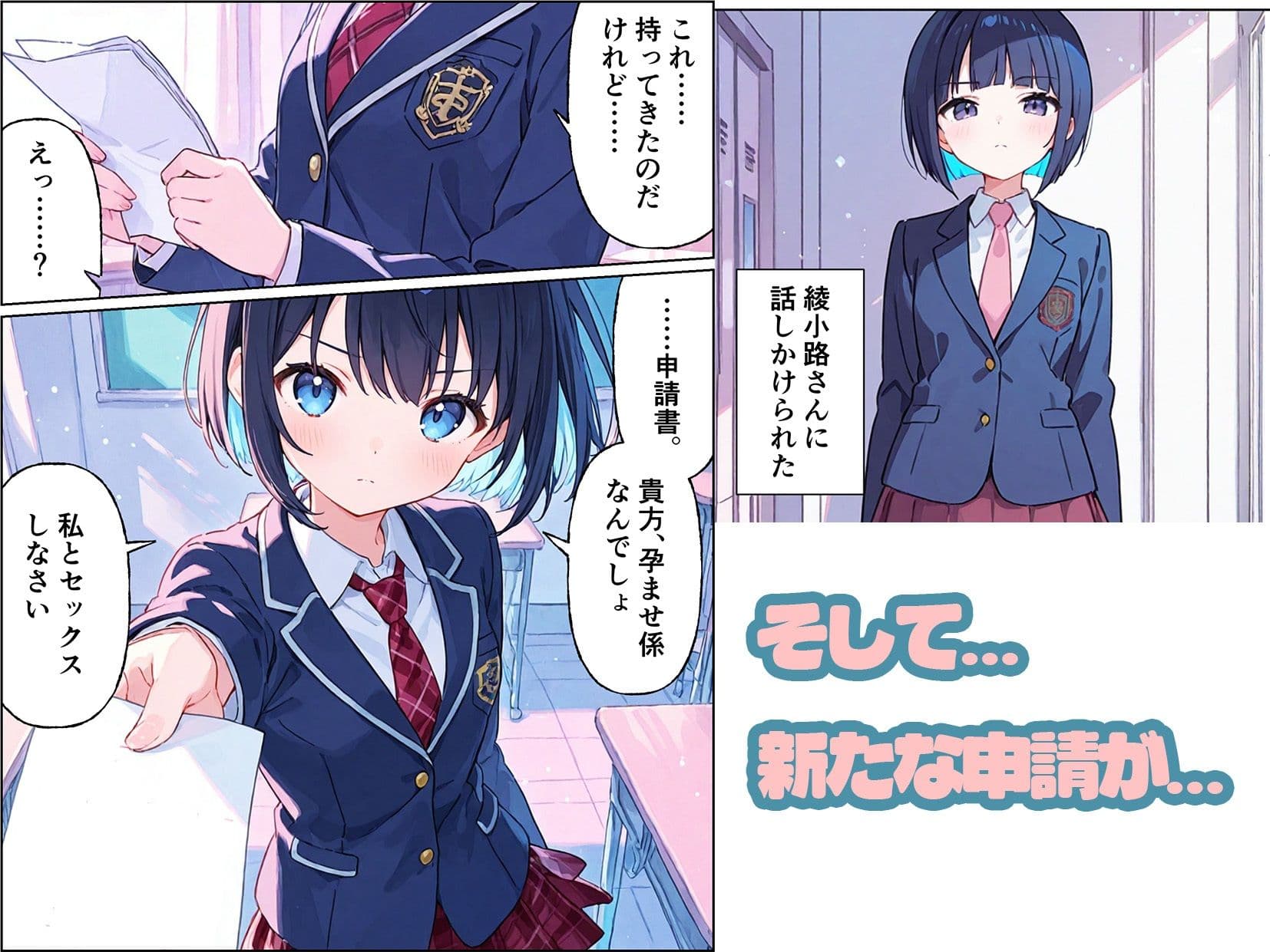 孕ませ係は僕一人！？  学園の処女たちと合法種付け放題！ サンプル 4