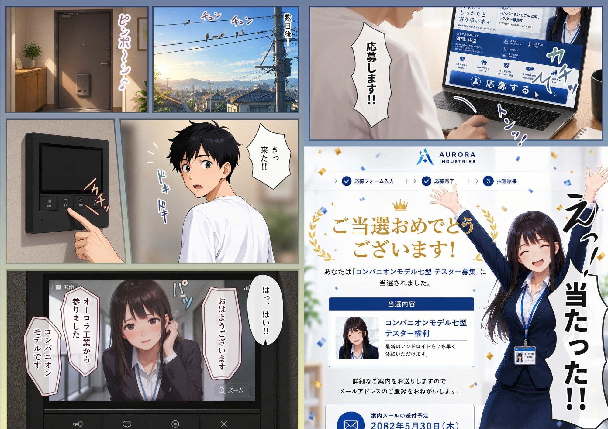 お値段100億円！セクサロイドのはじめて サンプル 4