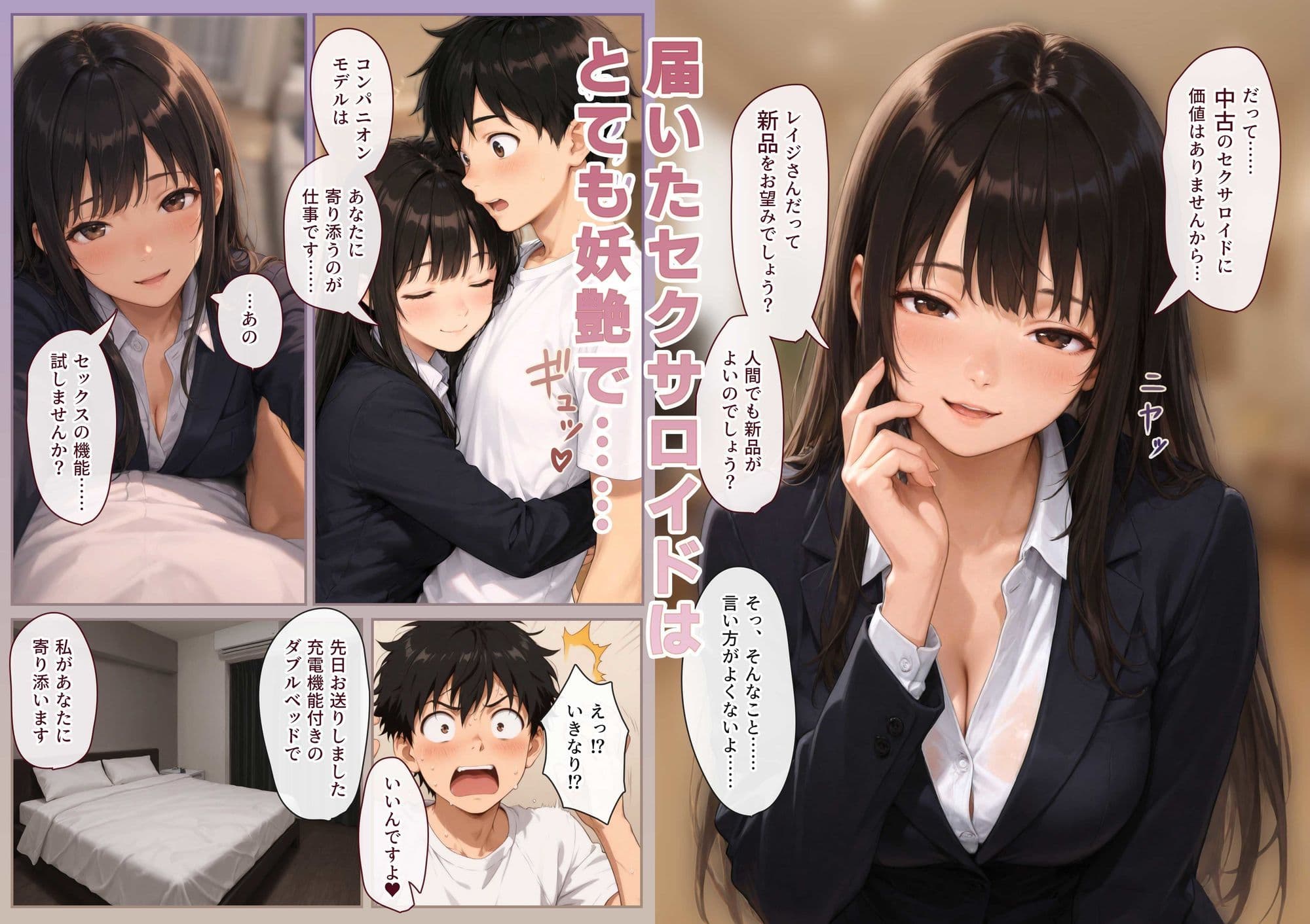 お値段100億円！セクサロイドのはじめて サンプル 5