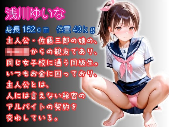 【500枚】妻を亡くして10年ご無沙汰だったおじさんが娘の同級生と子作りセックスしまくった話【女子校生】 サンプル 1