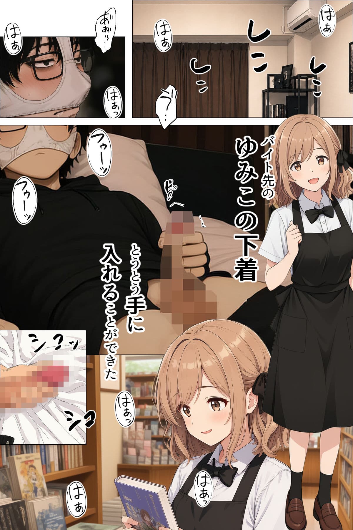 【漫画】下着泥棒の末路 サンプル 6