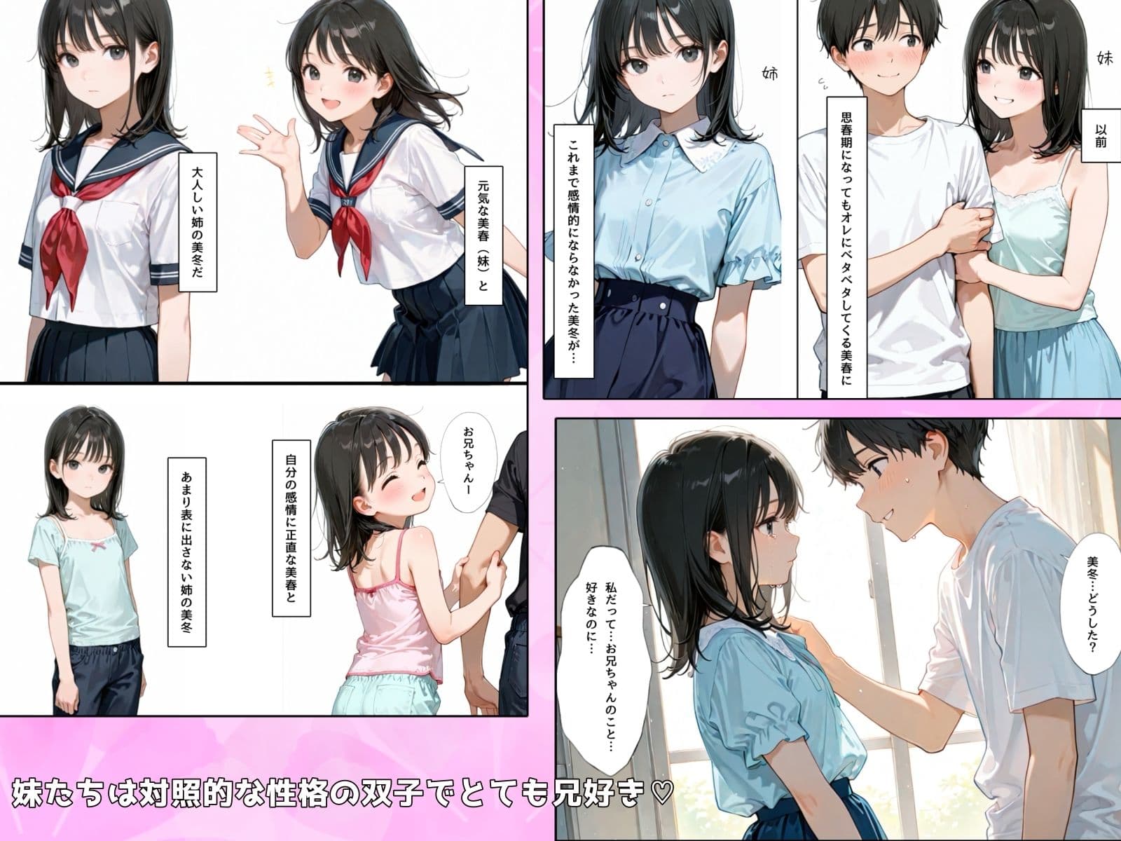 双子の妹が兄離れしてくれない サンプル 2