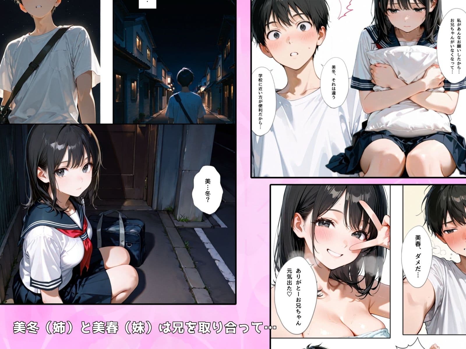 双子の妹が兄離れしてくれない サンプル 4