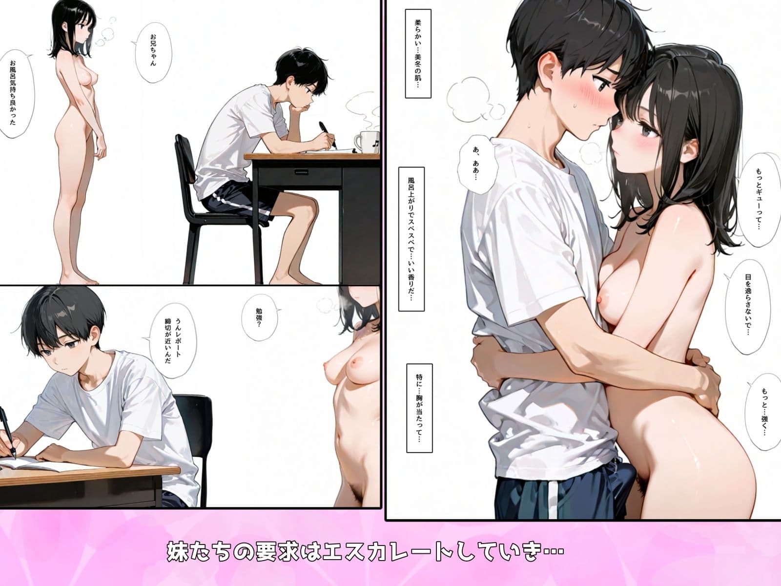 双子の妹が兄離れしてくれない サンプル 5