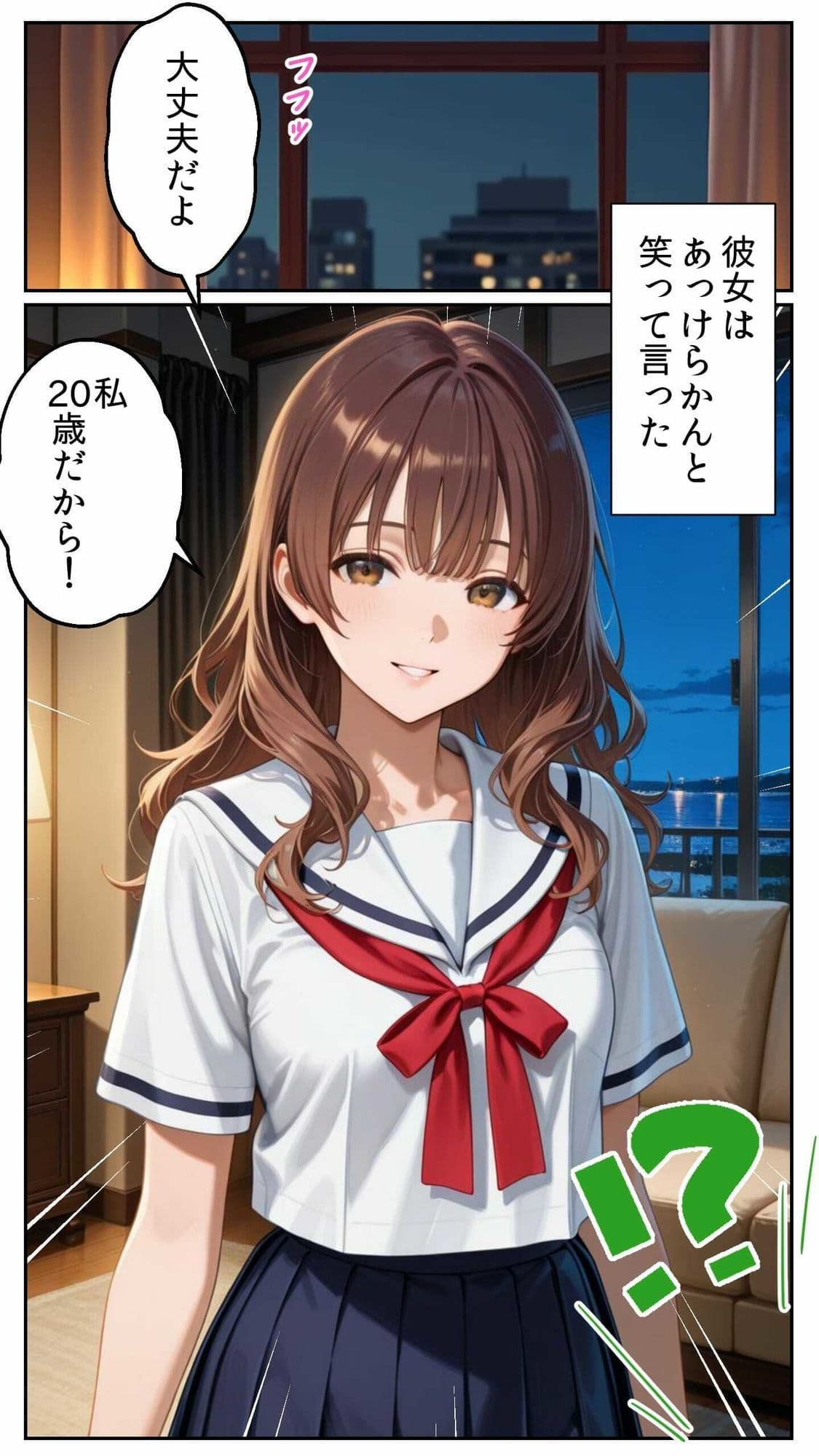 制服の誘惑 〜深夜の過ちと運命の再会〜 サンプル 2