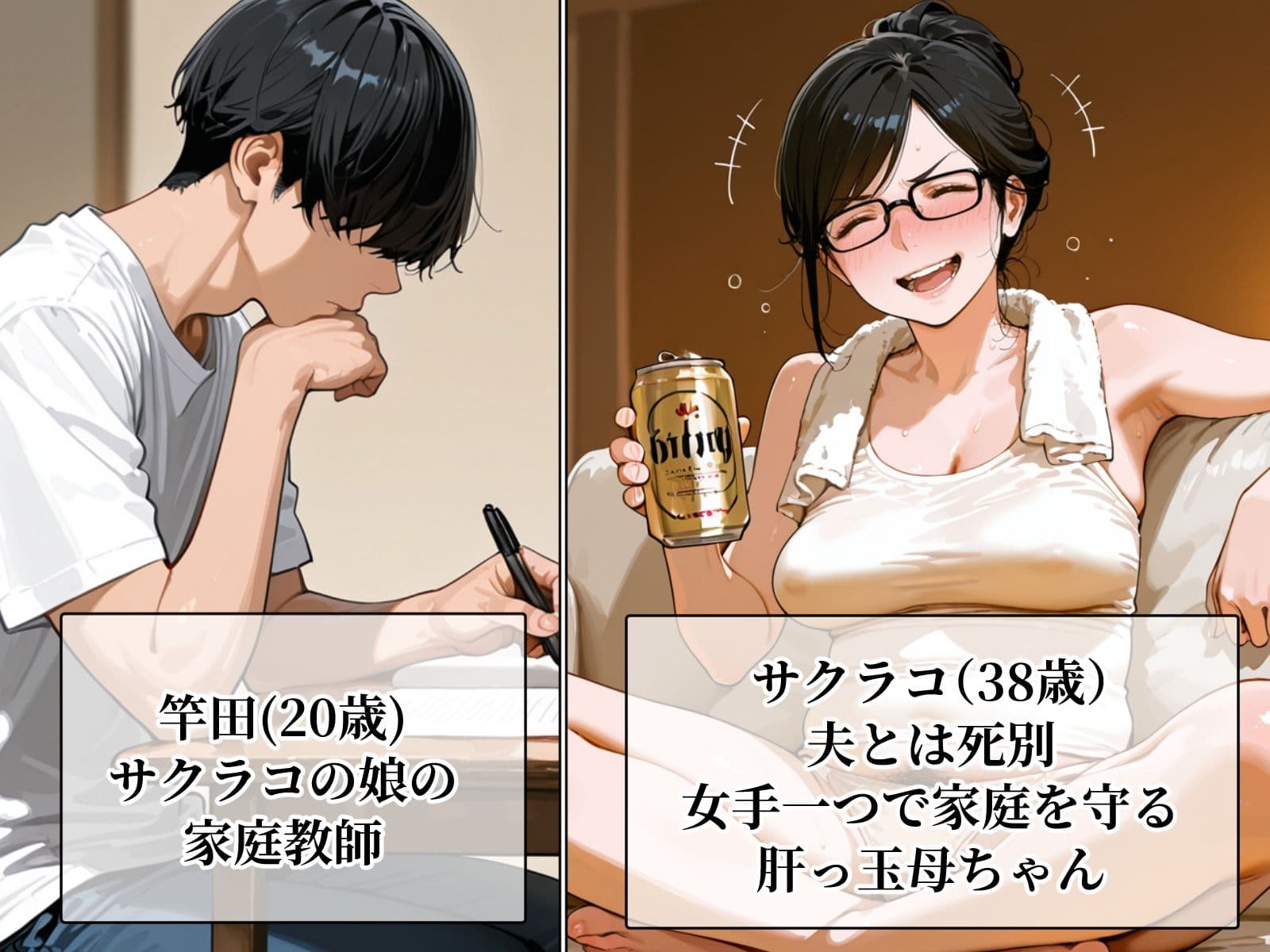肝っ玉母ちゃん  女に戻る サンプル 1