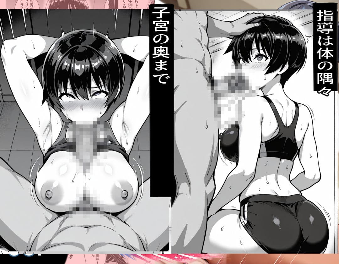 部室で孕むまで〜ストイック陸上部員の肉体改造〜2 サンプル 2