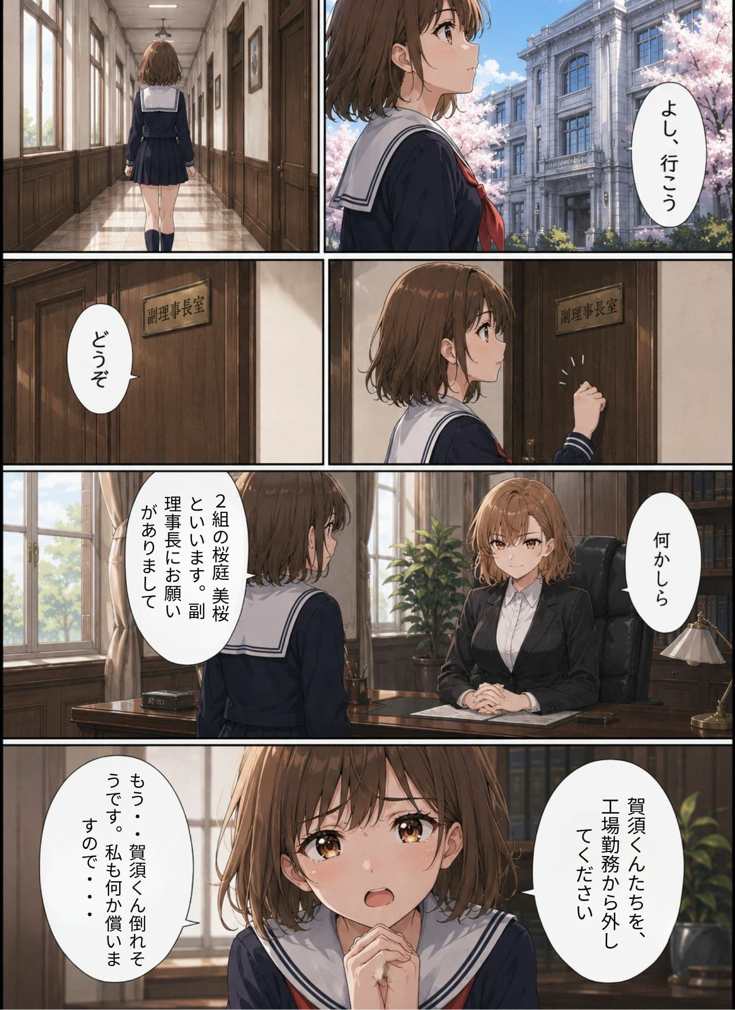 ときめきハーレム学園へようこそ5 サンプル 1