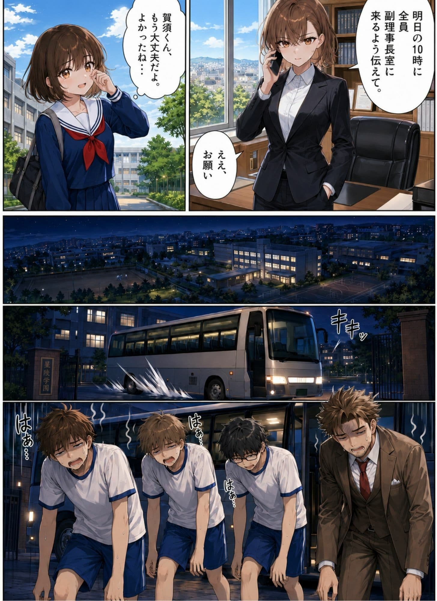 ときめきハーレム学園へようこそ5 サンプル 3