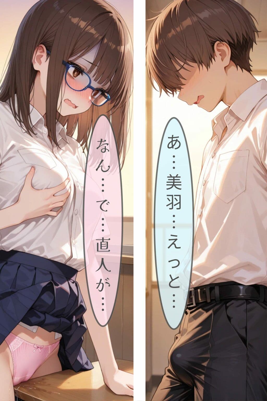 茜空に溶ける肌色 サンプル 6