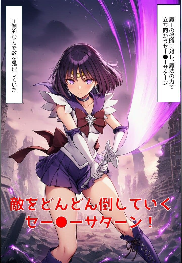 土星戦士の悪堕ち〜セー●ーサターンの受難〜 サンプル 1