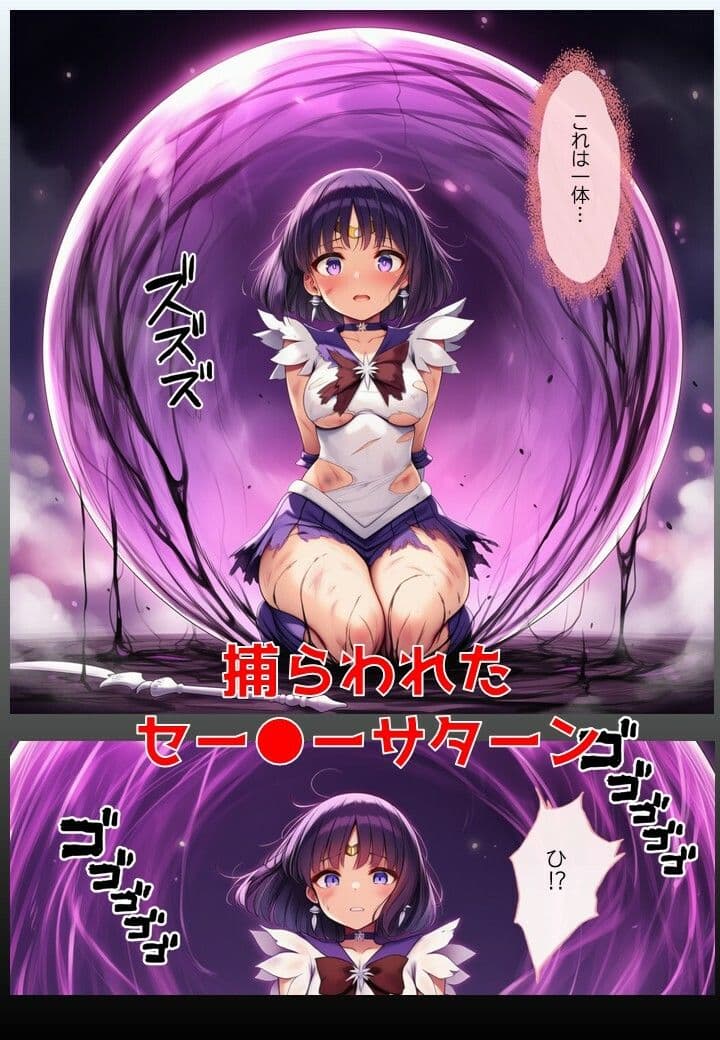 土星戦士の悪堕ち〜セー●ーサターンの受難〜 サンプル 4