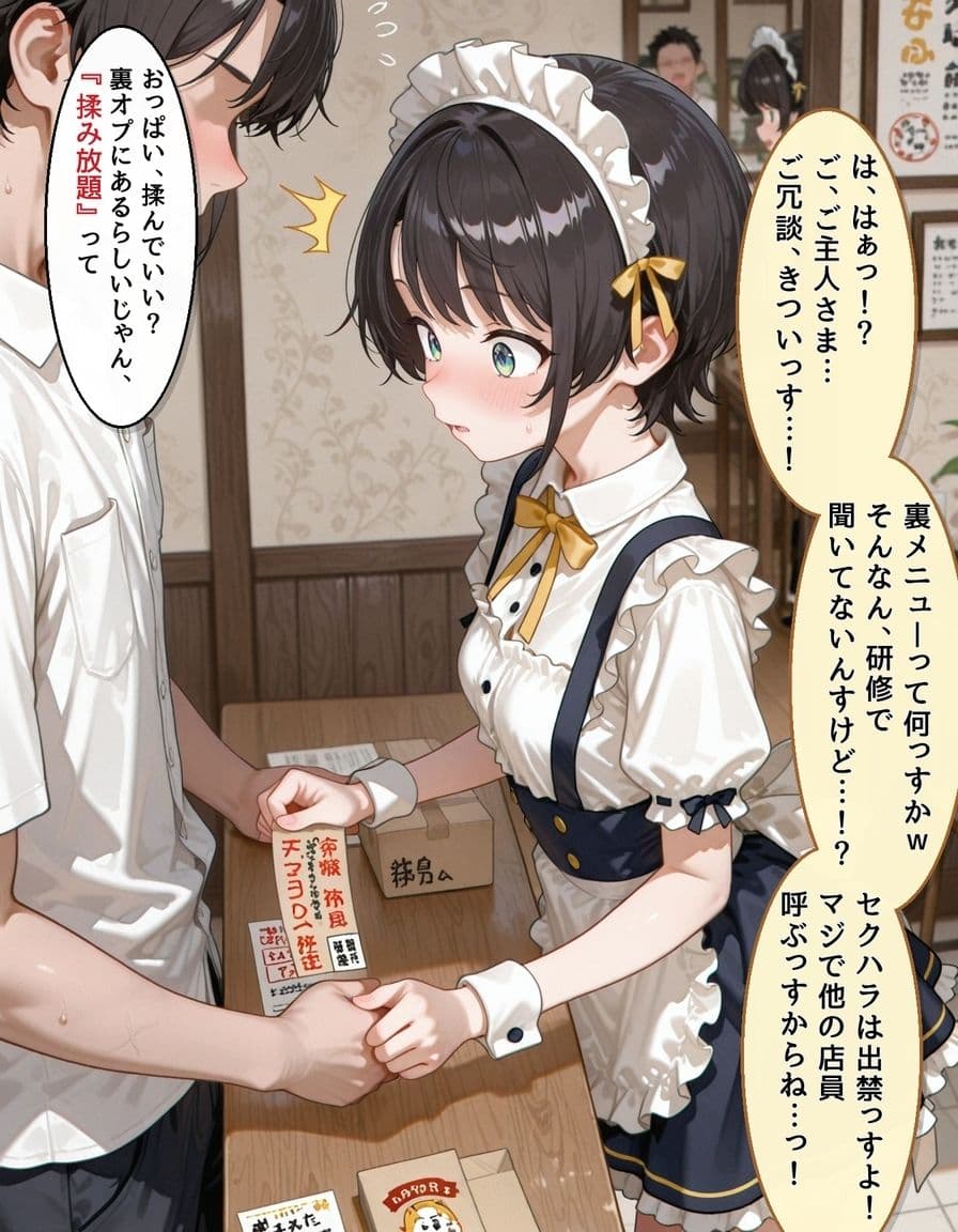 裏オプ新人メイド 大〇スバル サンプル 1