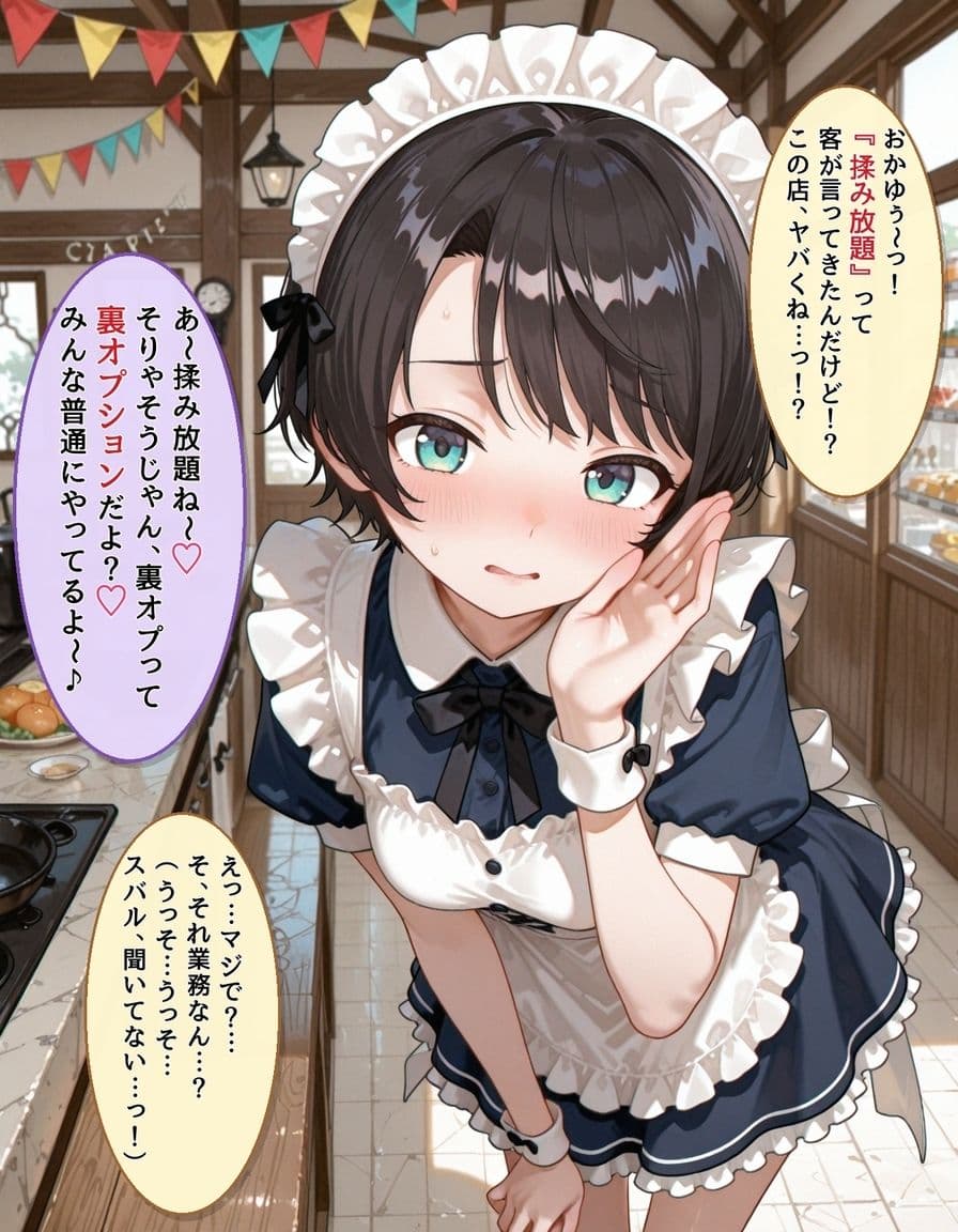 裏オプ新人メイド 大〇スバル サンプル 6