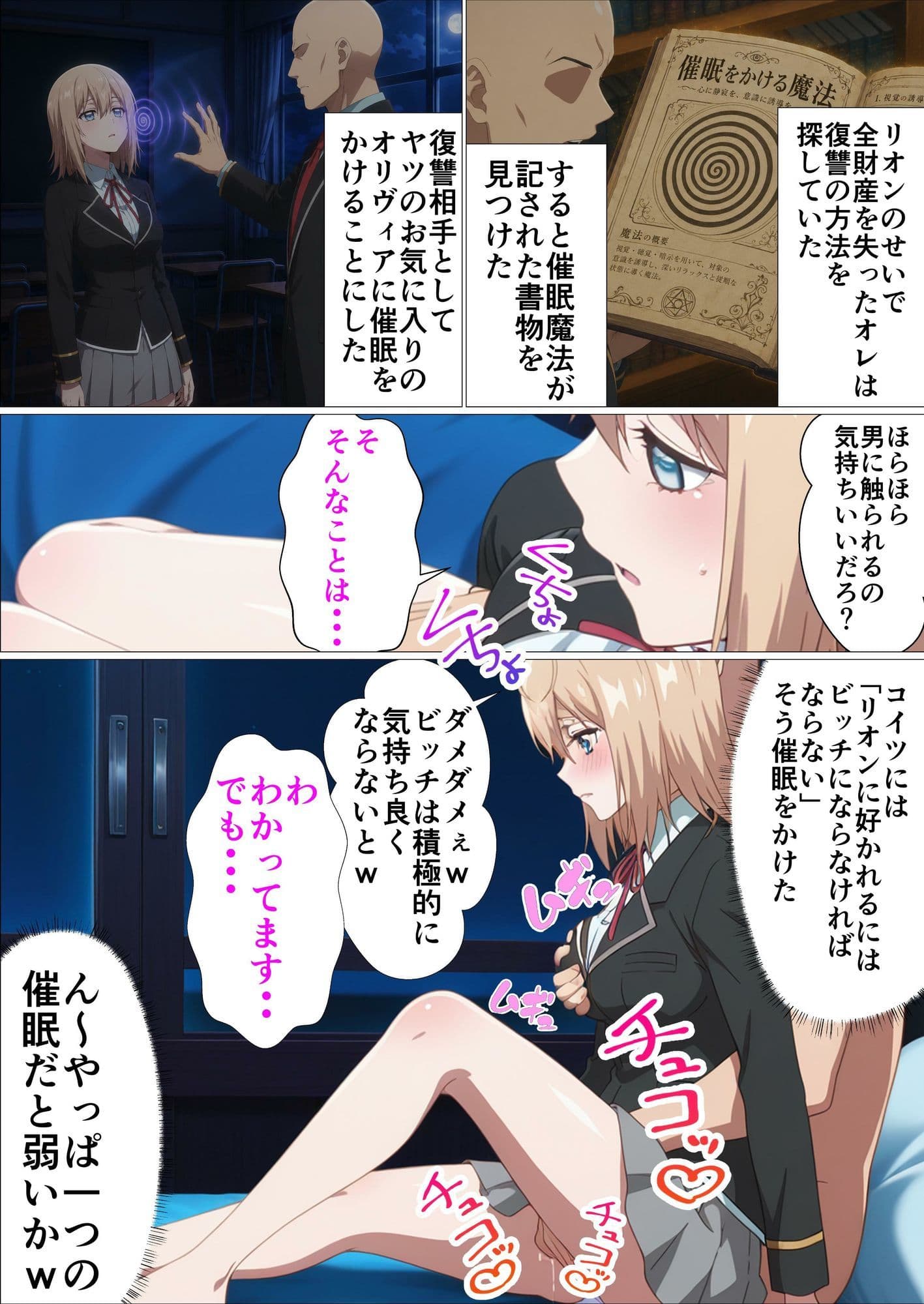 乙女ゲー世界の催●NTRに厳しい世界です サンプル 7