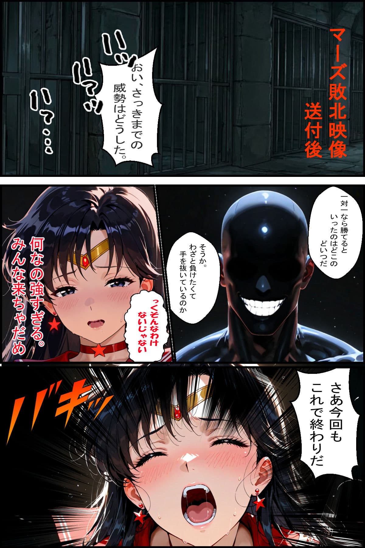 セーラー戦士敗北3  敗北の連鎖 金星編 サンプル 3