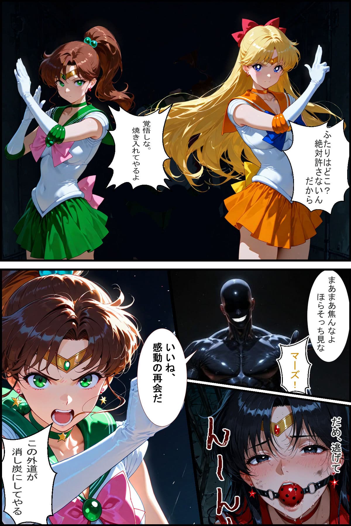 セーラー戦士敗北3  敗北の連鎖 金星編 サンプル 7