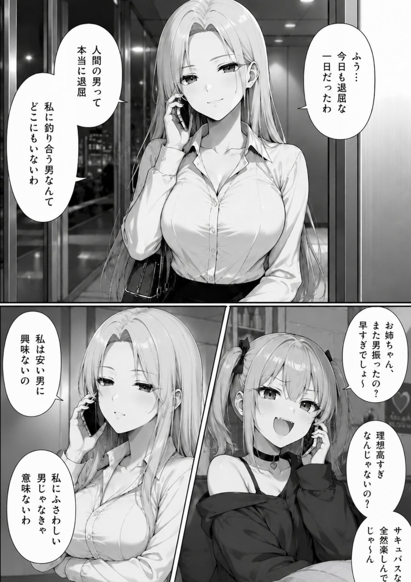 サキュバスは催●おっさんに逆らえない! サンプル 2