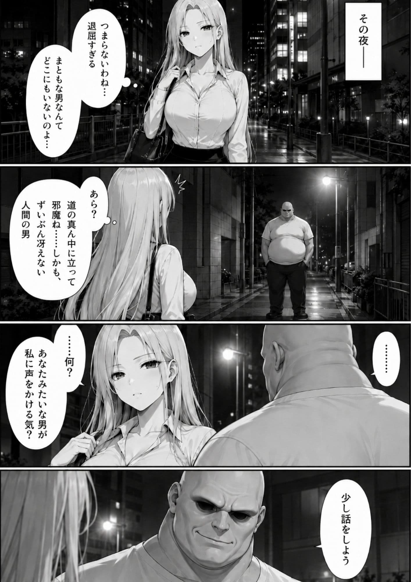サキュバスは催●おっさんに逆らえない! サンプル 3