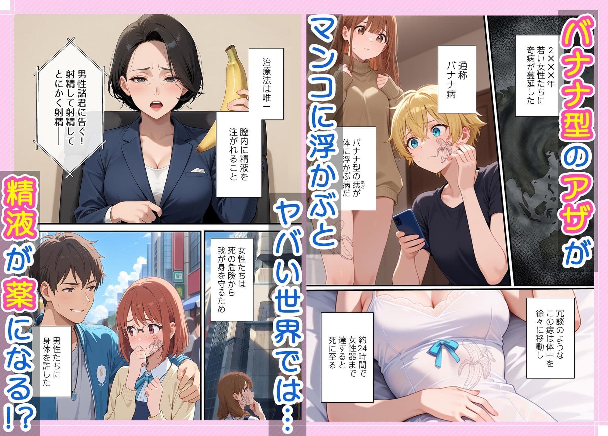 キミのバナナ剥かせて？〜コキ捨て大歓迎な女の子の事情 サンプル 1