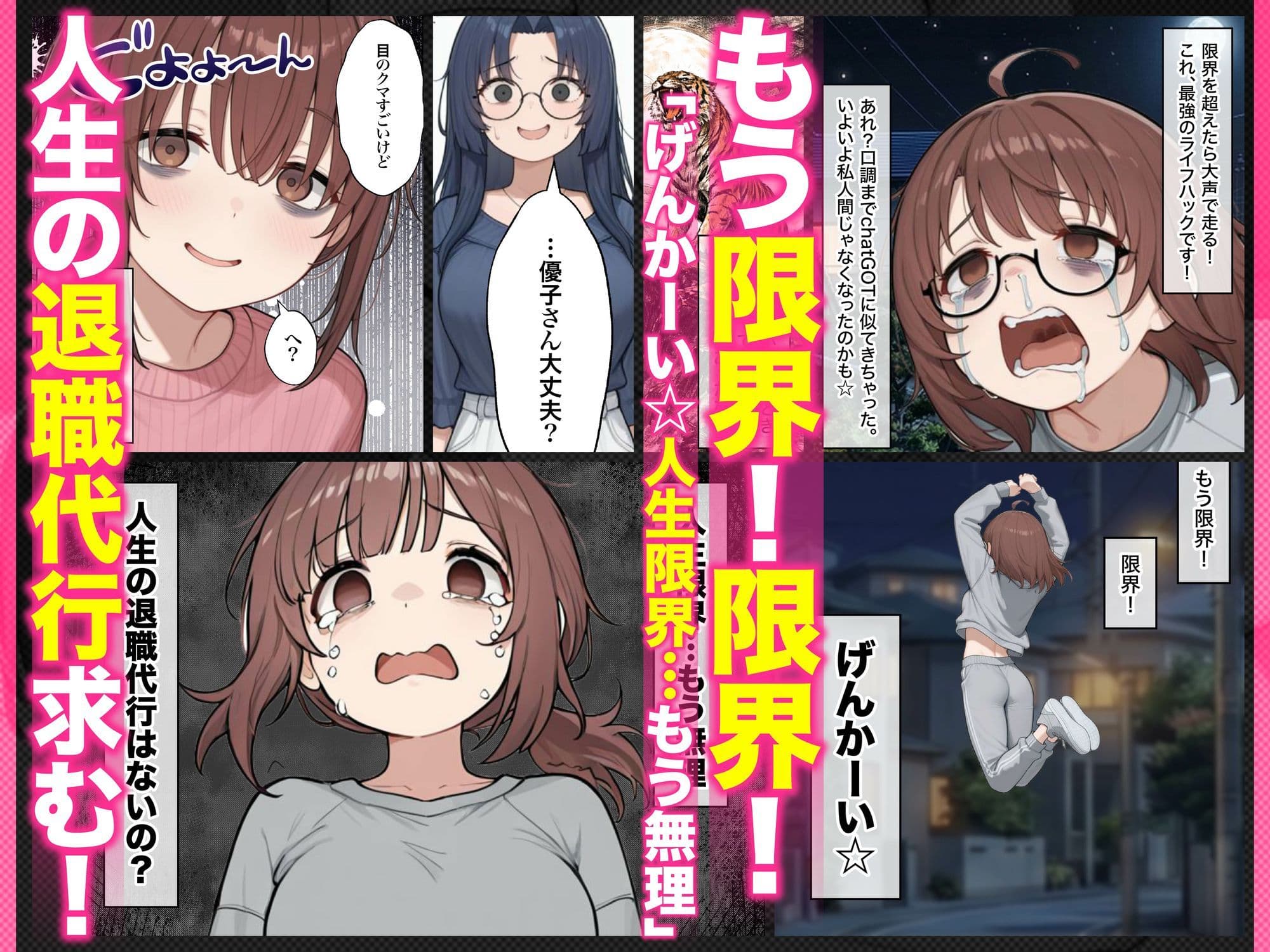 催●エステ〜限界ギリギリ社畜OLちゃん【人生が変わった禁断の脳クチュ施術】オホ声アヘ顔でイキ狂い!!全部ノットリ上書きされちゃいましたSP〜 サンプル 4