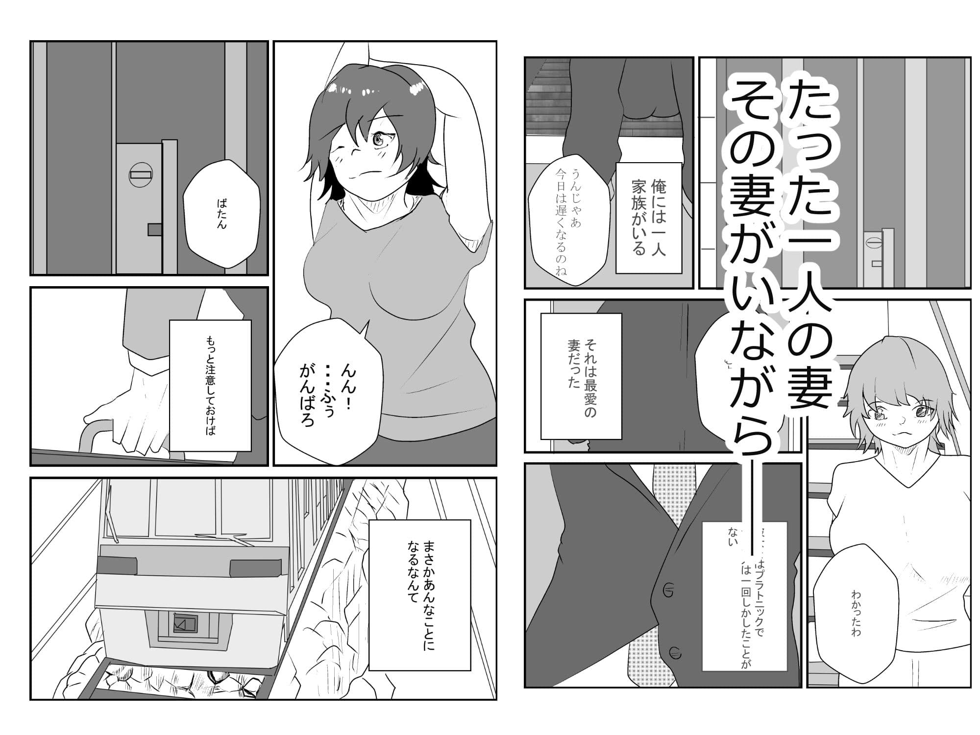 若妻、寝取られる。 サンプル 1