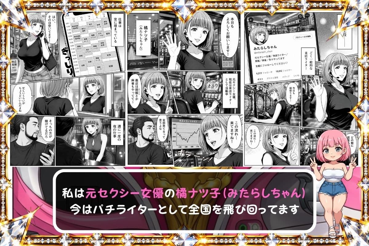 量産パチライター産物語『大手ホール会長とホールインLOVE』 サンプル 2