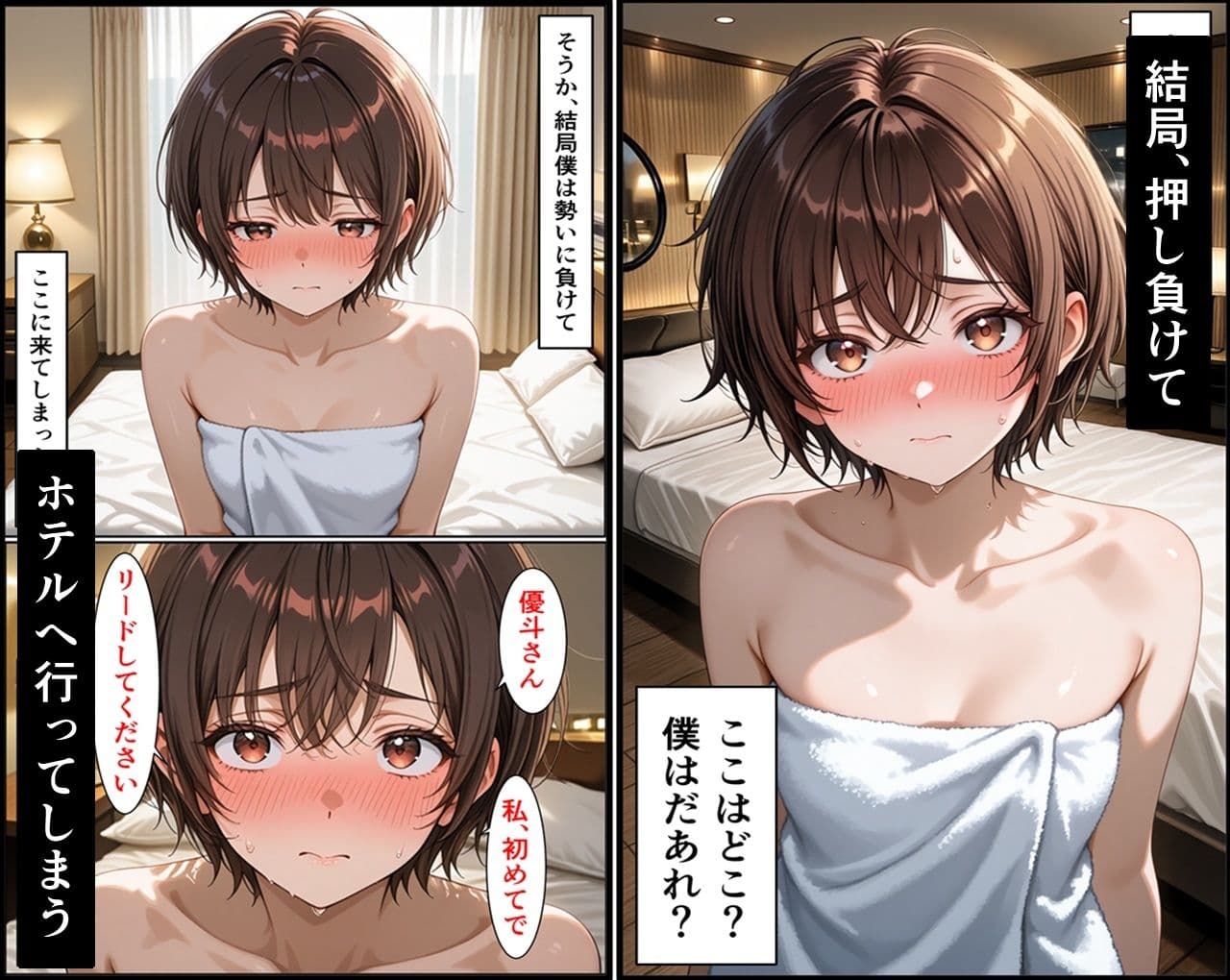 無防備すぎる同級生に、理性が追いつかなかった話 第13話「温泉旅行の始まり」 サンプル 2