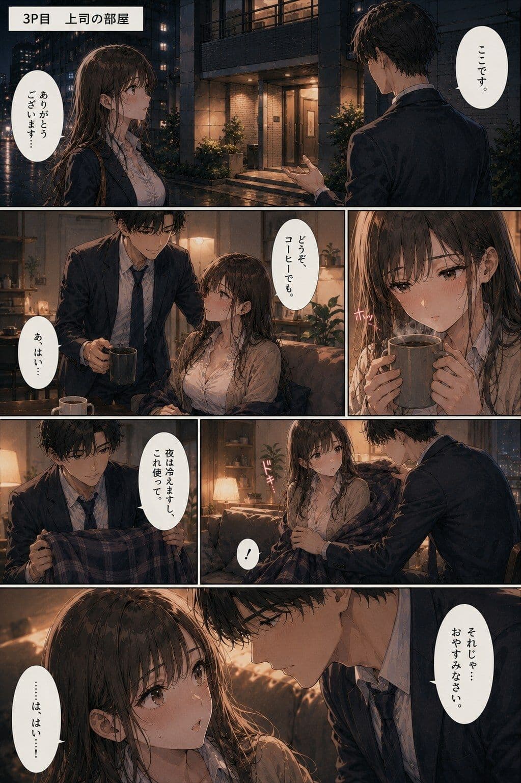新入社員の彼女は、終電を逃した夜を忘れられなかった ―教育係の上司と、もう一度だけ― サンプル 3