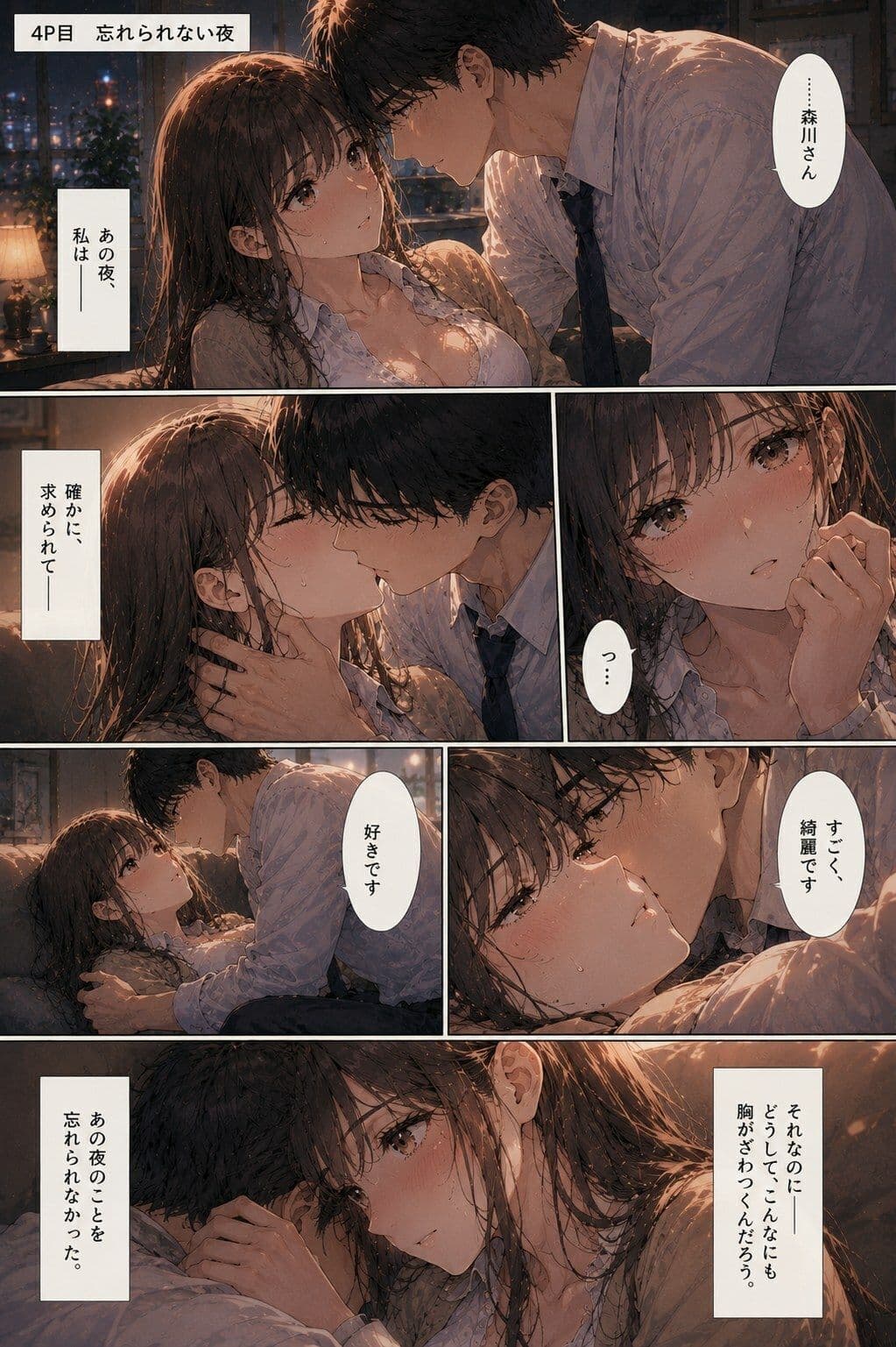 新入社員の彼女は、終電を逃した夜を忘れられなかった ―教育係の上司と、もう一度だけ― サンプル 4