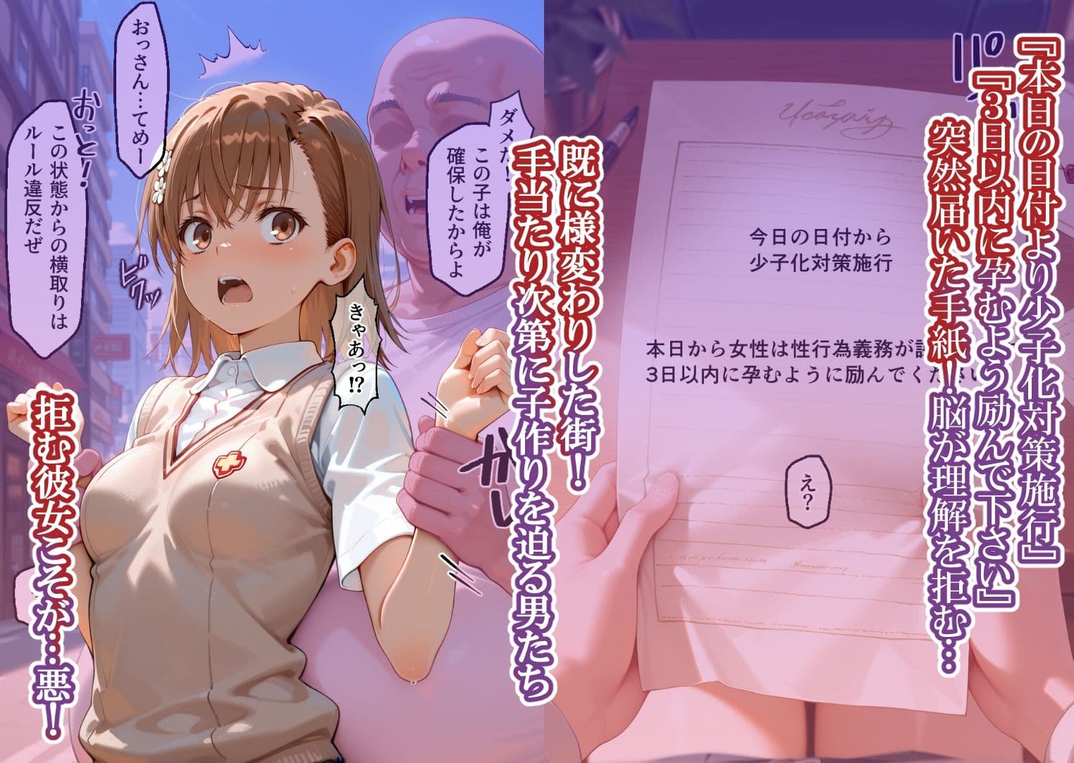監禁アクメ地獄 孕んでも解放されない 快楽の牢獄 能力者編 サンプル 1