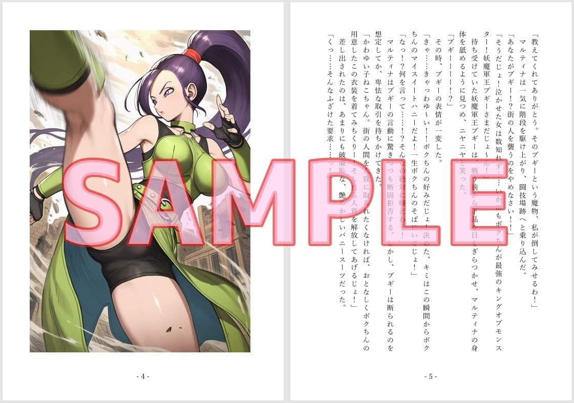 堕ちた気高き戦姫:マルティナが魔王軍に捕まってあんなこともこんなことも サンプル 4