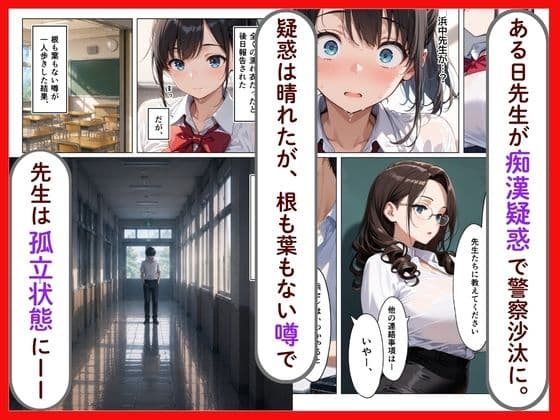 清楚系爆乳JKがクズ教師に執着されて性奴●になった話 サンプル 2