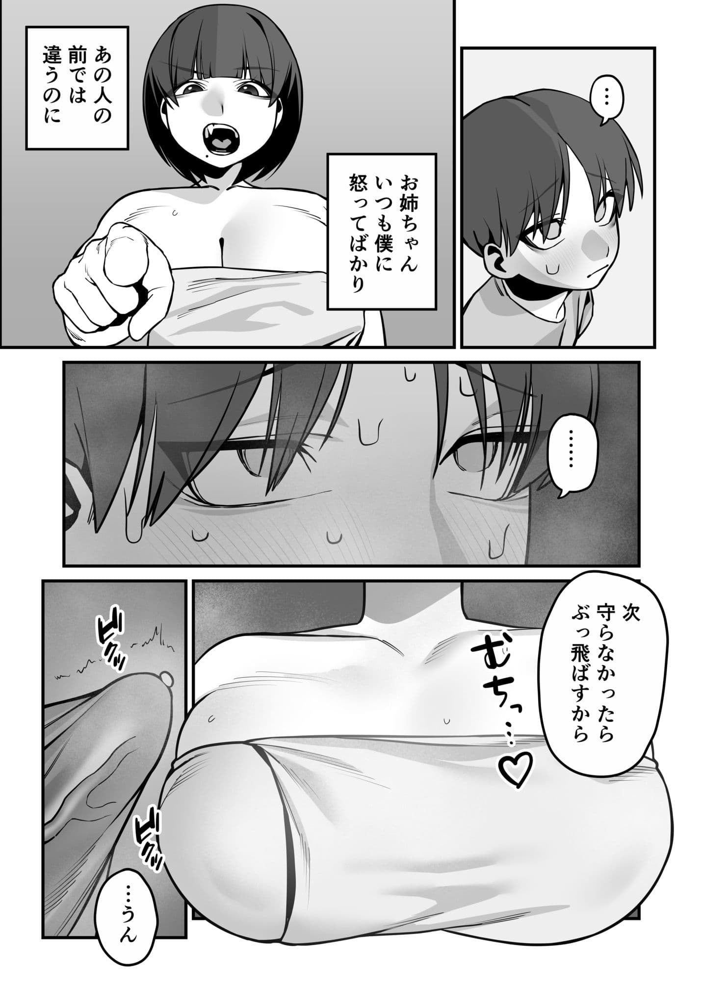 いつも怒ってばかりのお姉ちゃんを妊娠させる話 サンプル 5