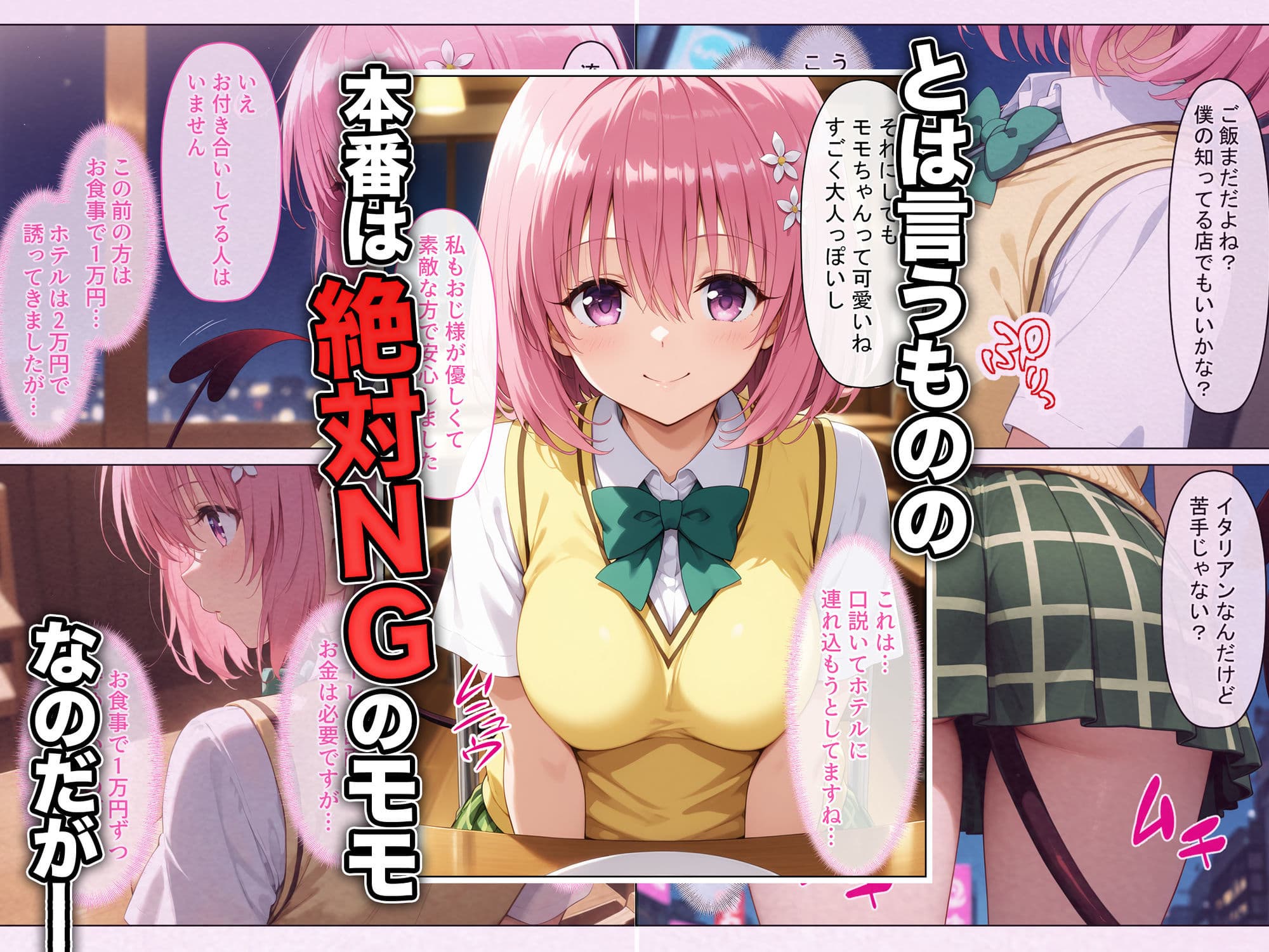 放課後、彼女たちはパパと会う〜本番NGのはずが…生中出し種付けレ●プされてまさかの快楽堕ち〜 サンプル 2