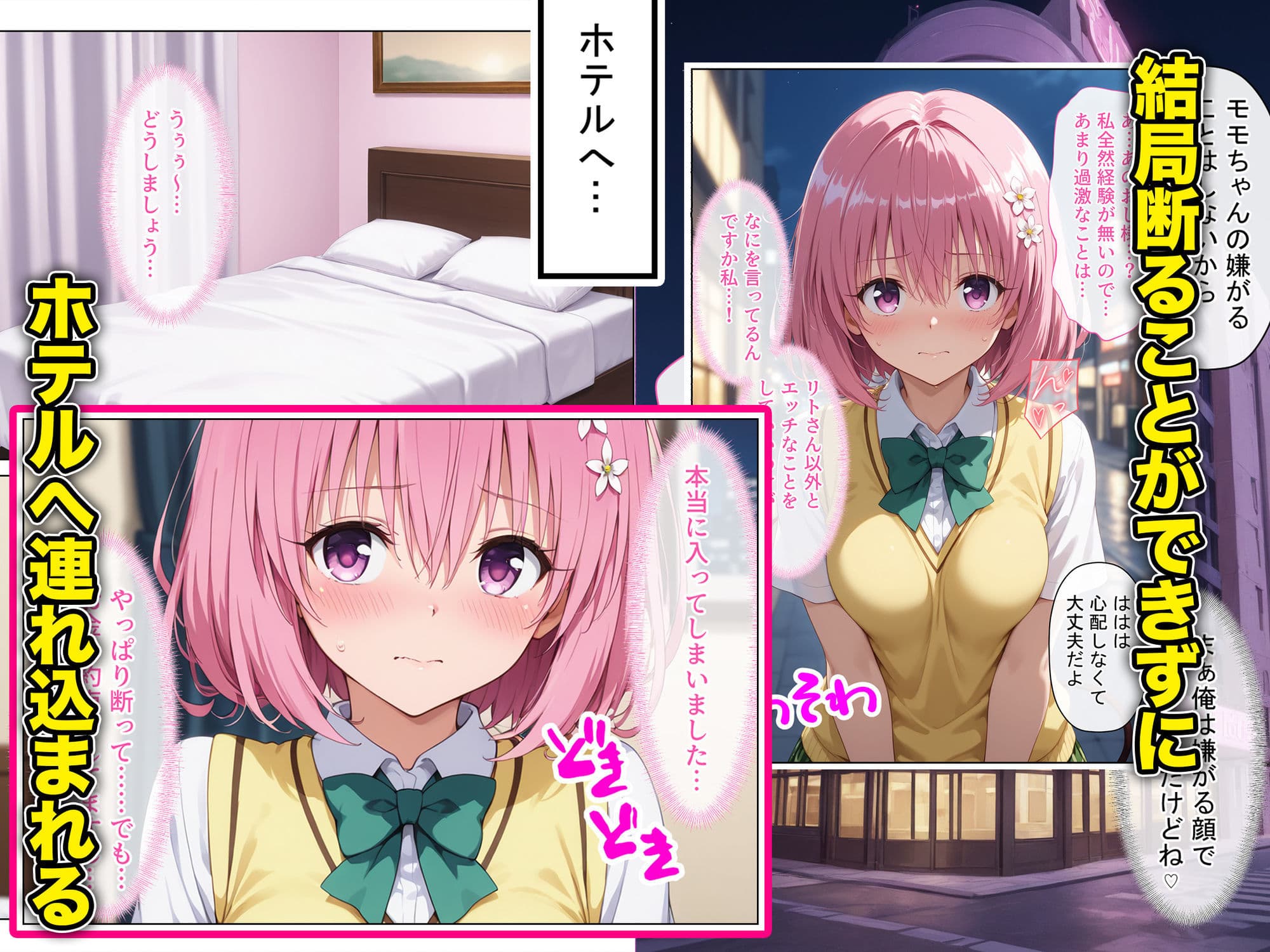 放課後、彼女たちはパパと会う〜本番NGのはずが…生中出し種付けレ●プされてまさかの快楽堕ち〜 サンプル 4