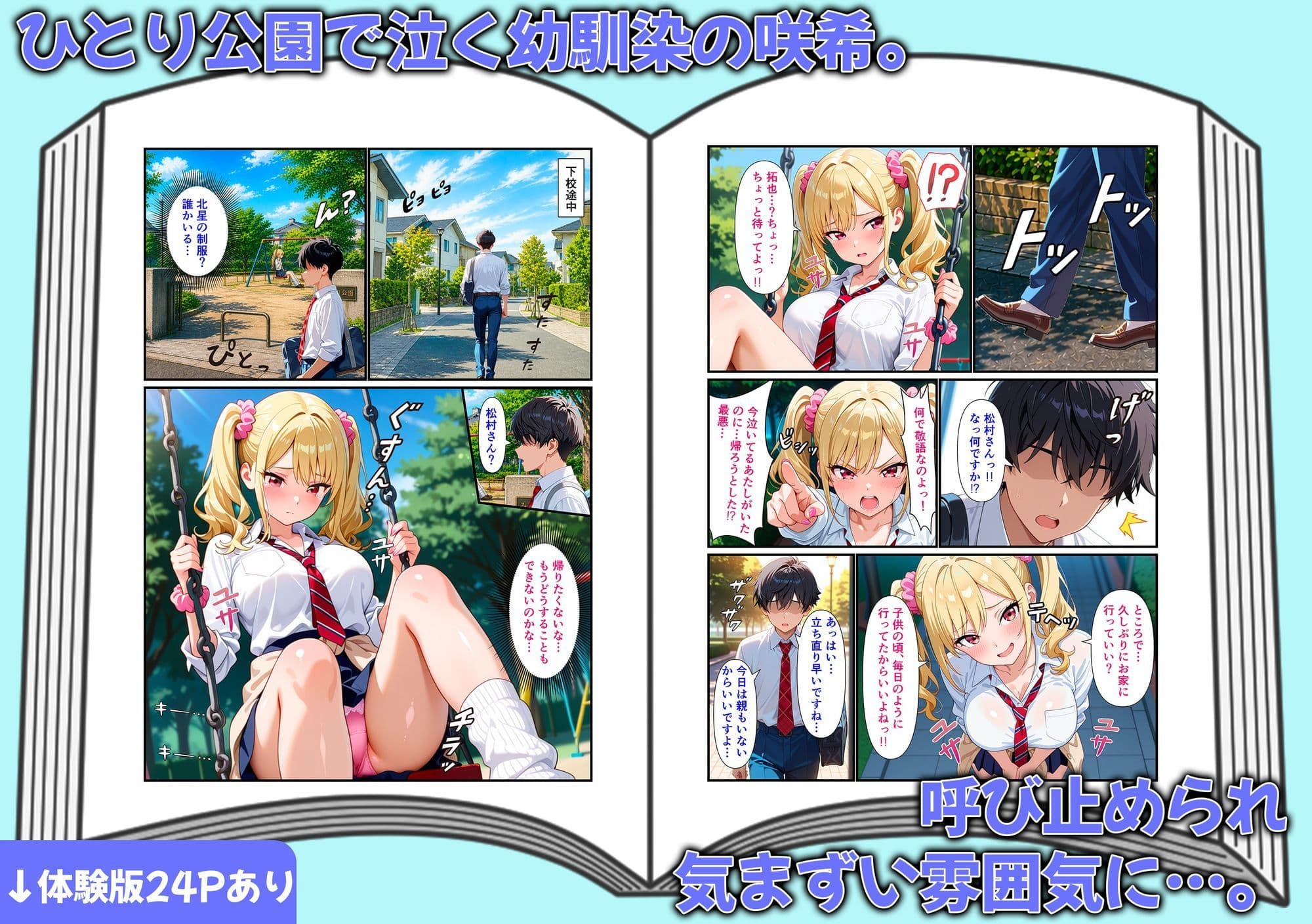 強引な幼馴染ギャルにキスされ…イチャラブHになって恋した話  ねぇ…こんなあたしもどう？ サンプル 3