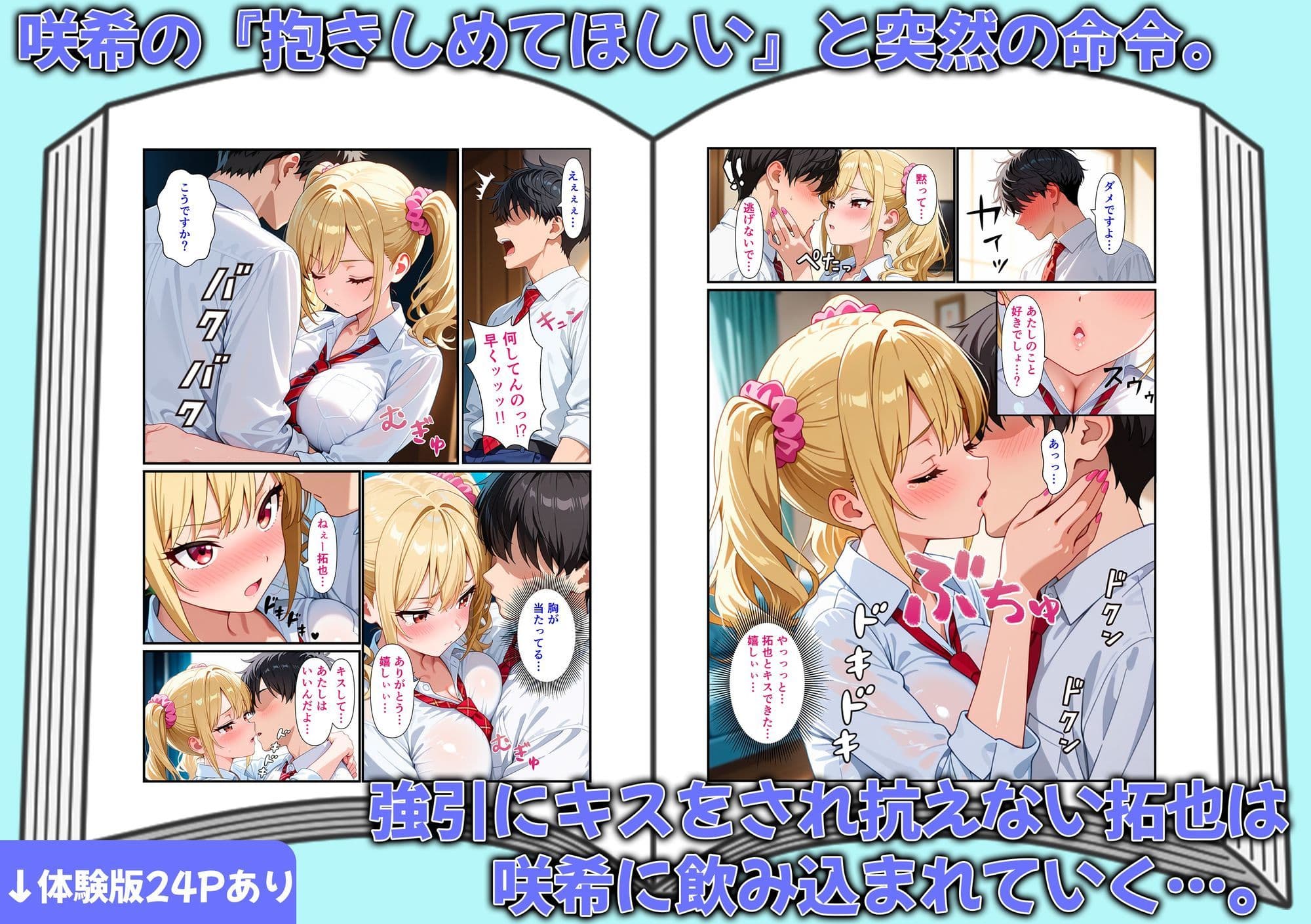 強引な幼馴染ギャルにキスされ…イチャラブHになって恋した話  ねぇ…こんなあたしもどう？ サンプル 5