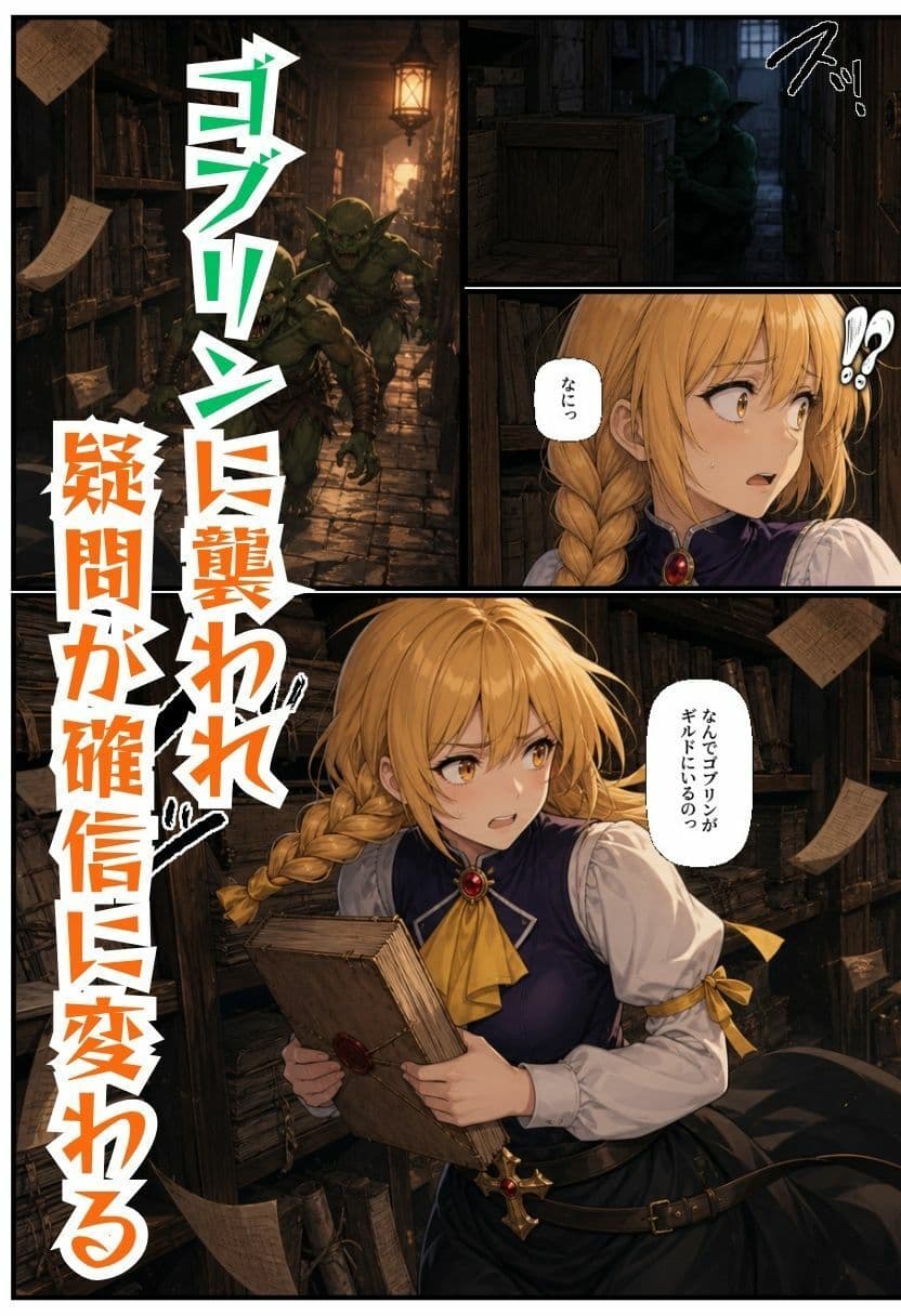 【ゴブリン姦】ゴブスレ異世界ヒロインが首絞め拘束調教されメス堕ち〜剣の乙女・受付嬢・エルフ妖精弓手・女神官・牛飼娘〜 サンプル 2