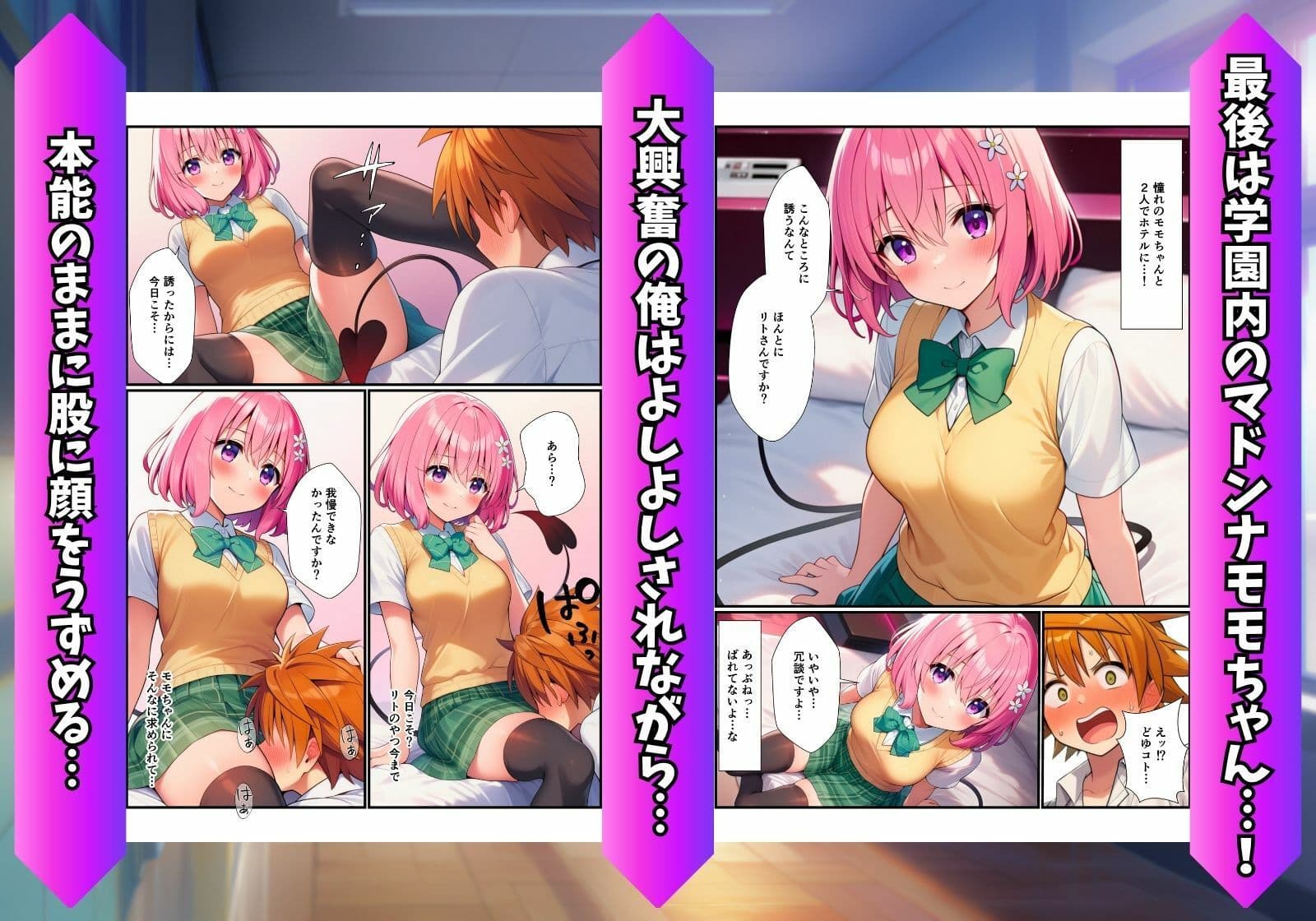 陰キャの俺がリトに憑依!トラブル娘とイチャラブ孕ませ放題! サンプル 6