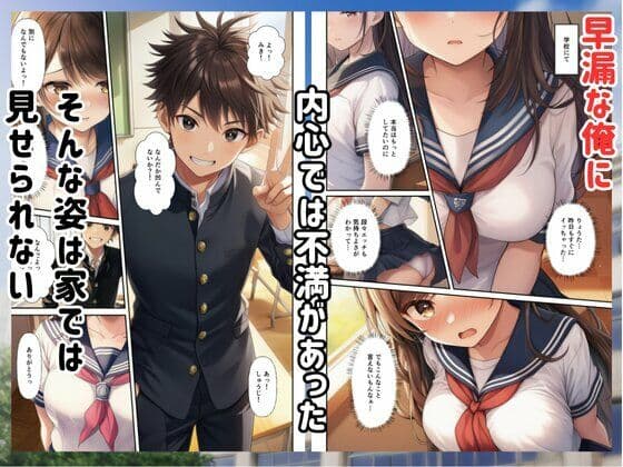人妻JKが欲求不満で同級生に寝取られて… サンプル 3