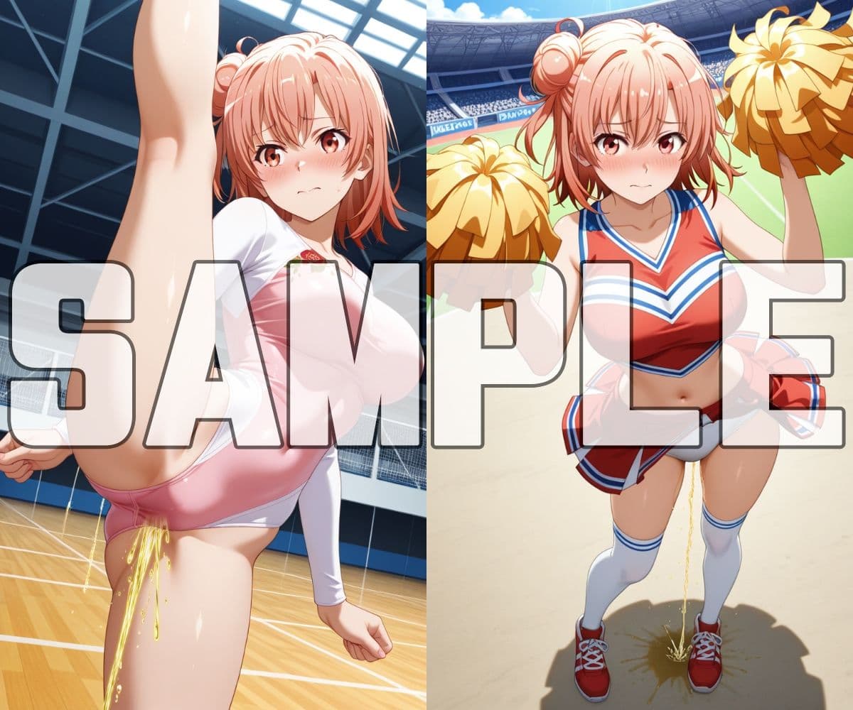 おしっこお漏らしチャレンジ【俺ガ〇ル スクールライフ編】 サンプル 5