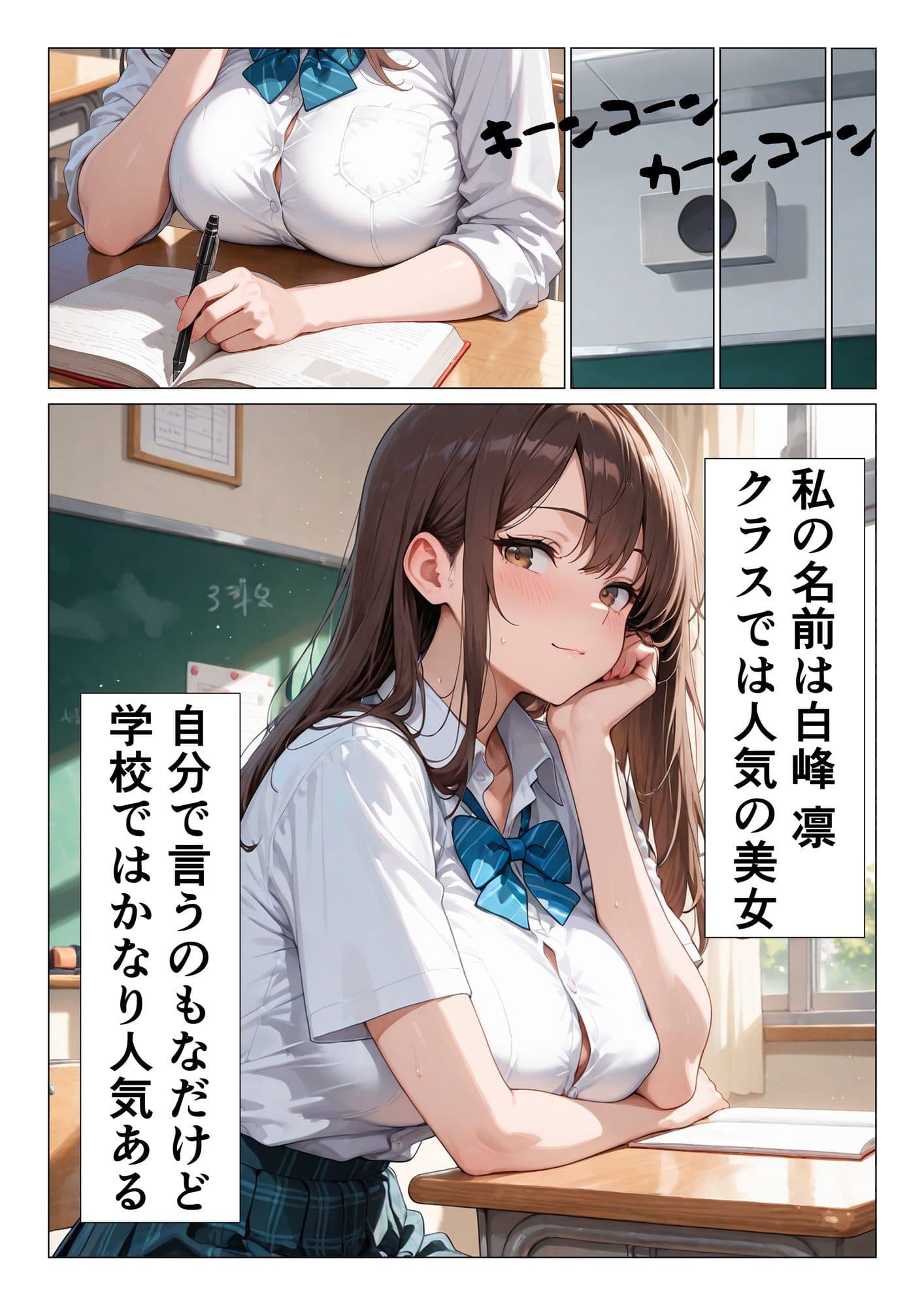 同級生彼女に中出し女子校生濃厚種付け サンプル 1