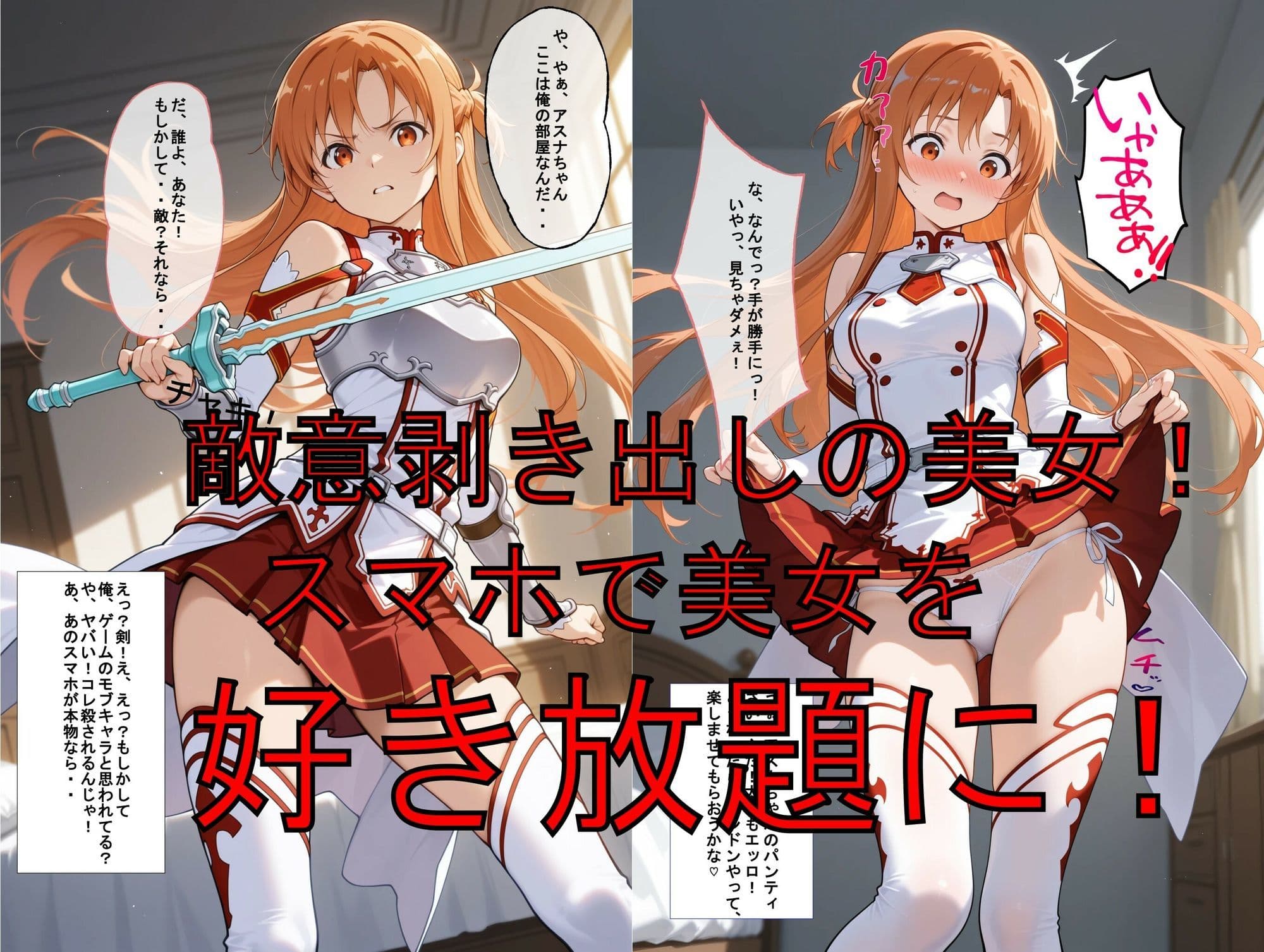 推しキャラ召喚した俺! 気高き美女を犯し、心を掌握! サンプル 2