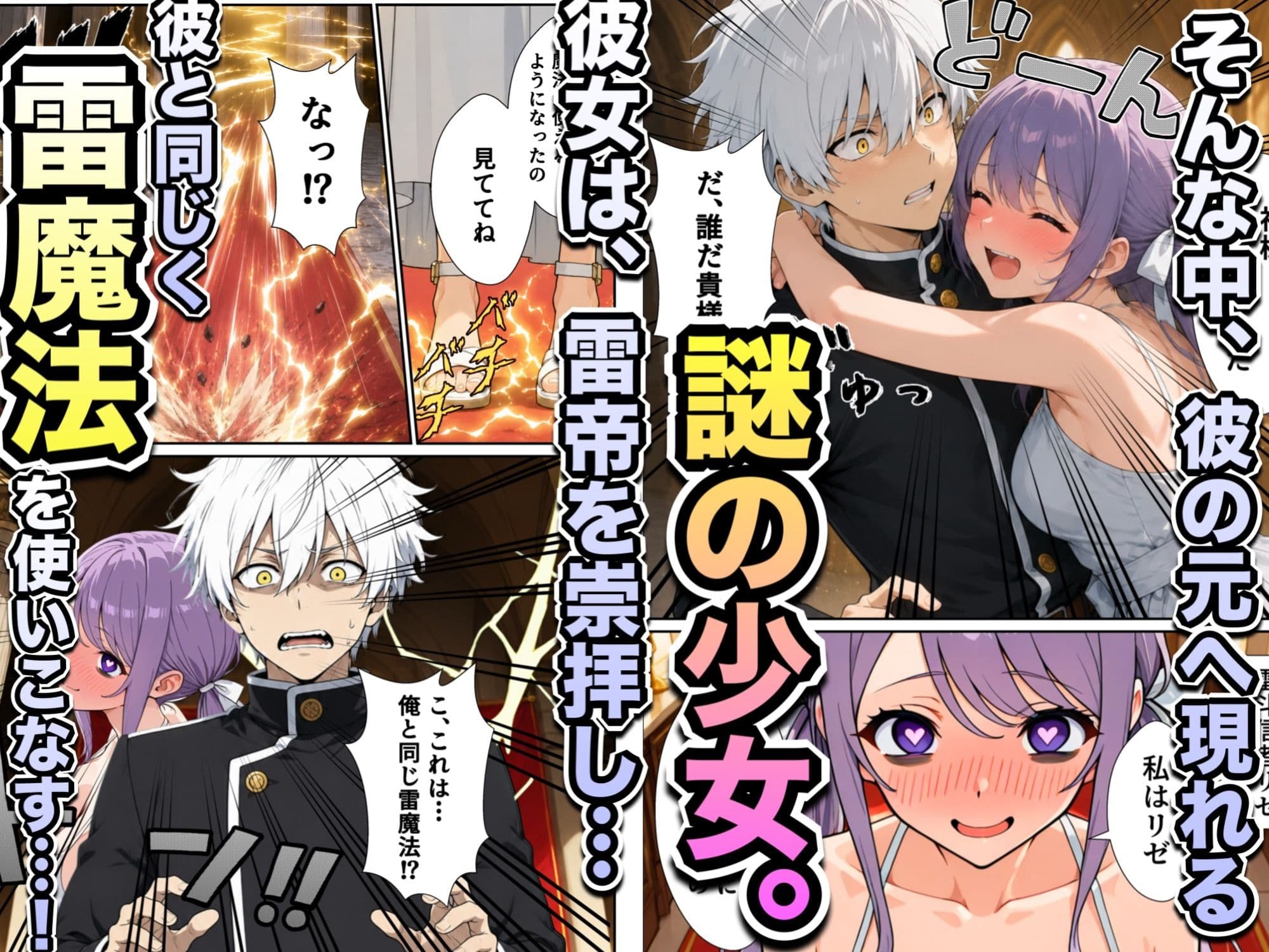 異世界召喚された最弱の雷魔法使い、体術で無双しまくり国へ復讐し、女全員を性奴●にした話2 サンプル 4